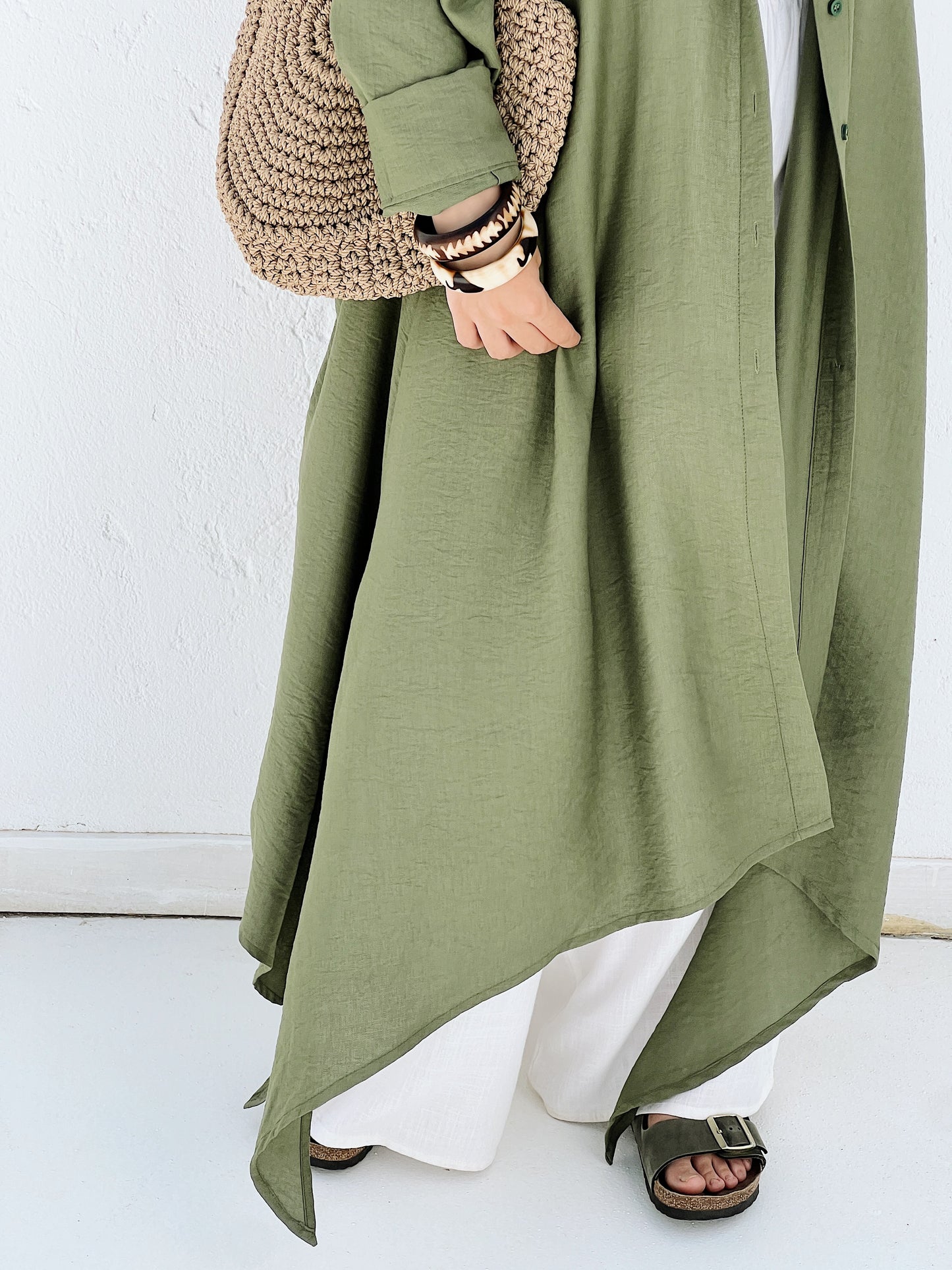 The Ease Top In Olive