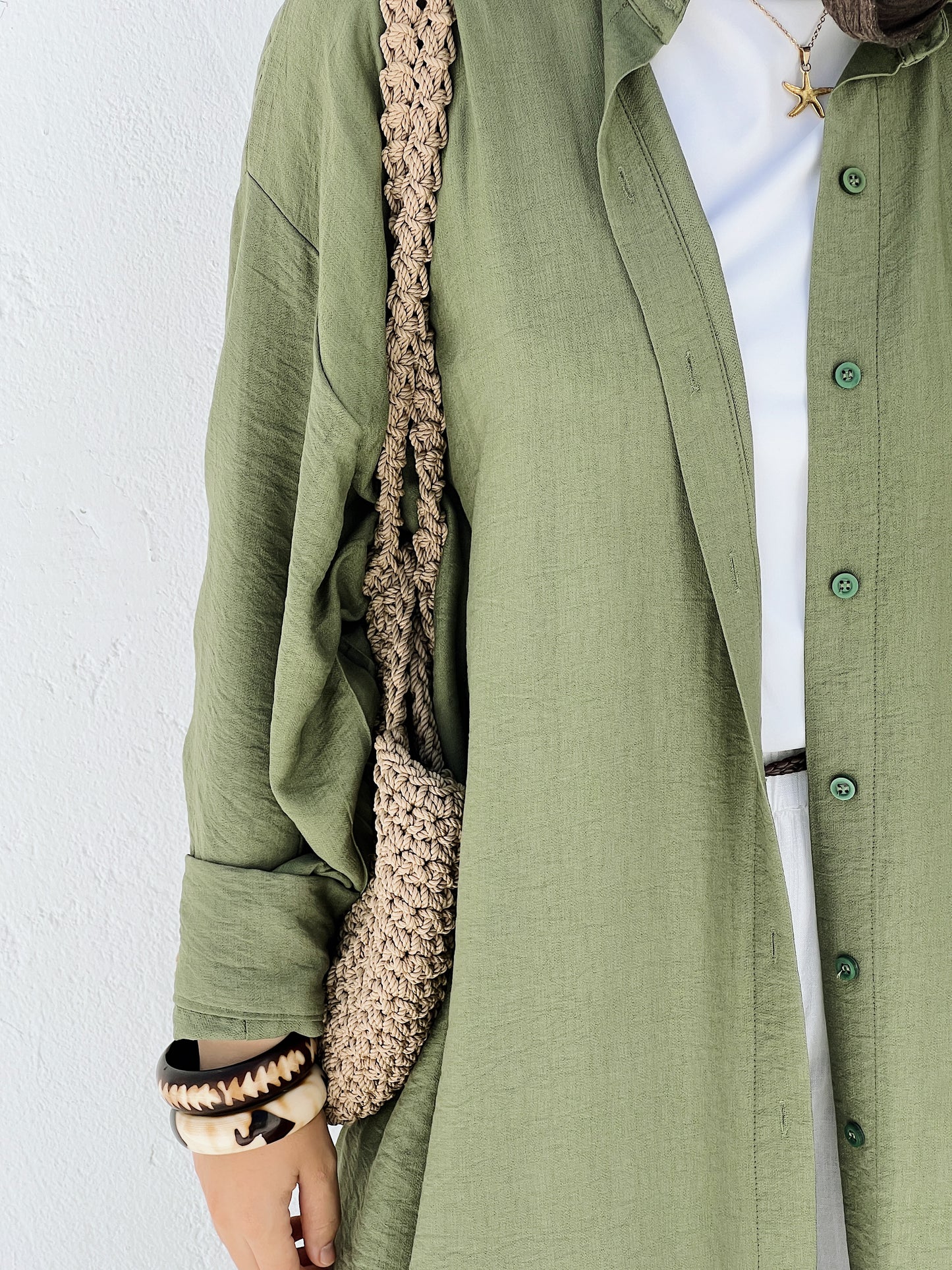 The Ease Top In Olive