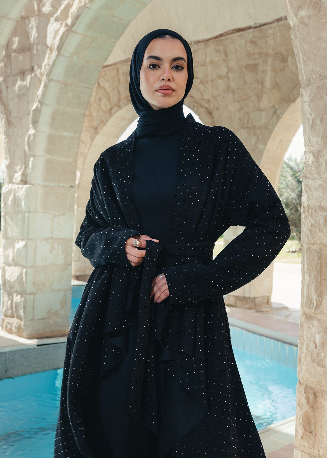 The Starlit Cardigan In Black