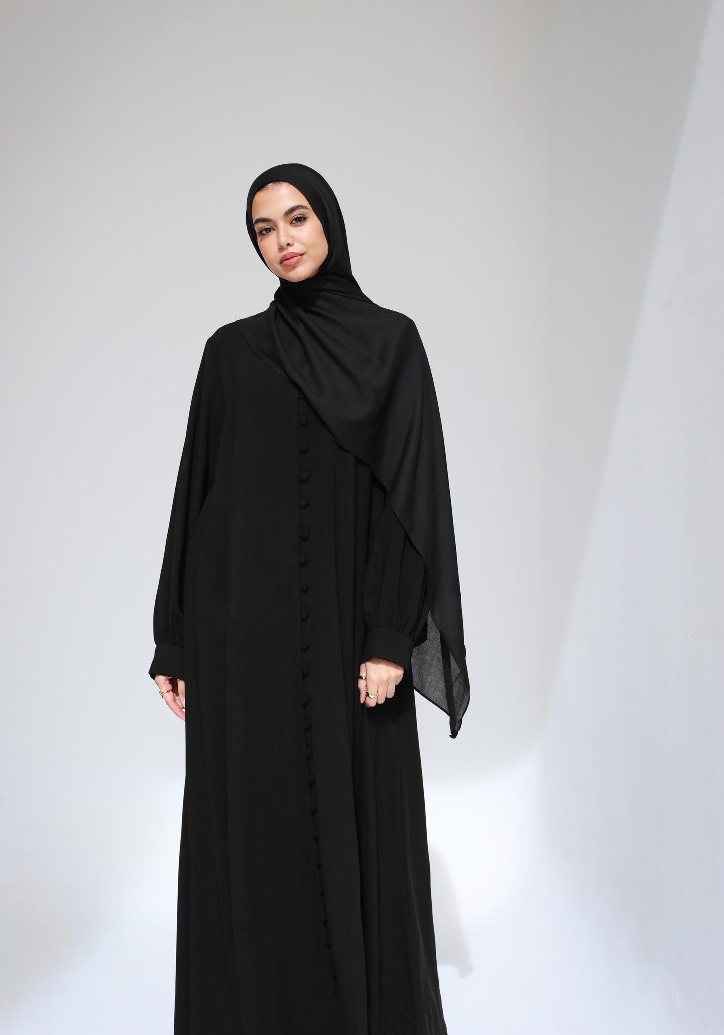 Buttoned Belle Abaya