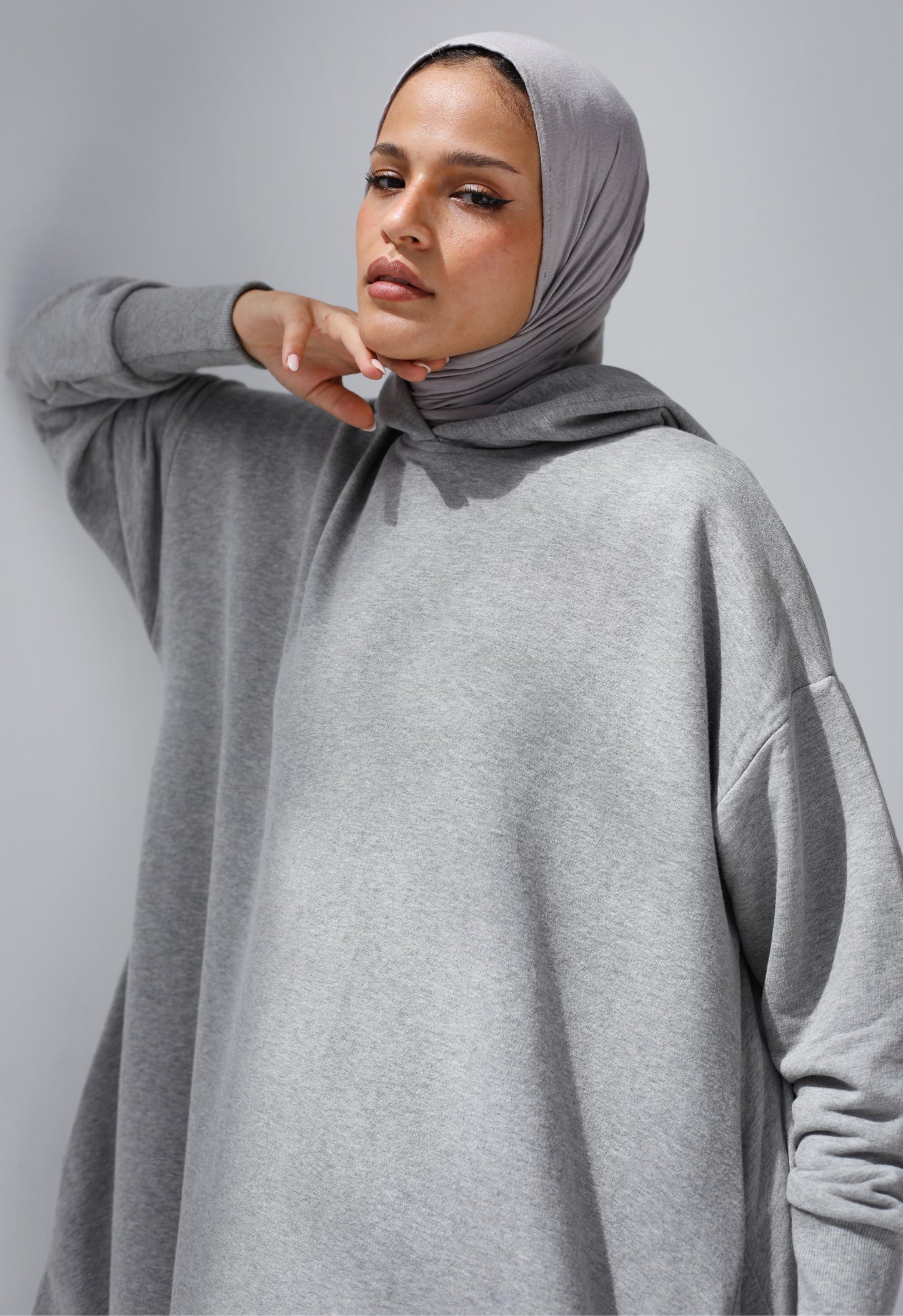 Street Ease Hoodie In Gray