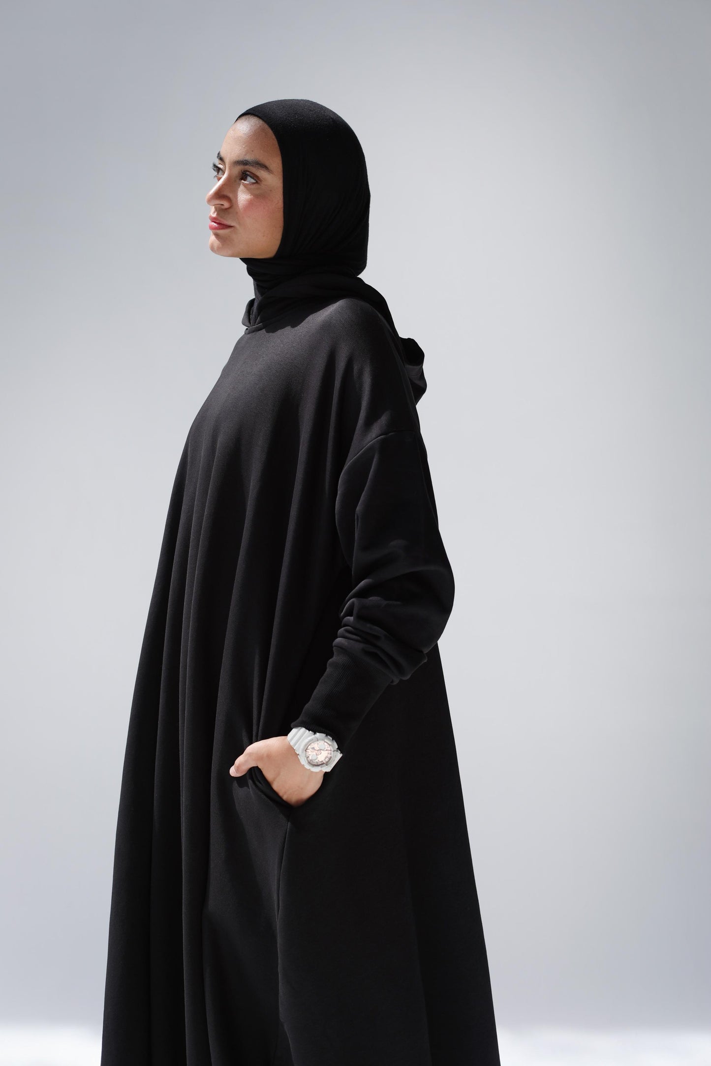 Street Ease Hoodie In Black