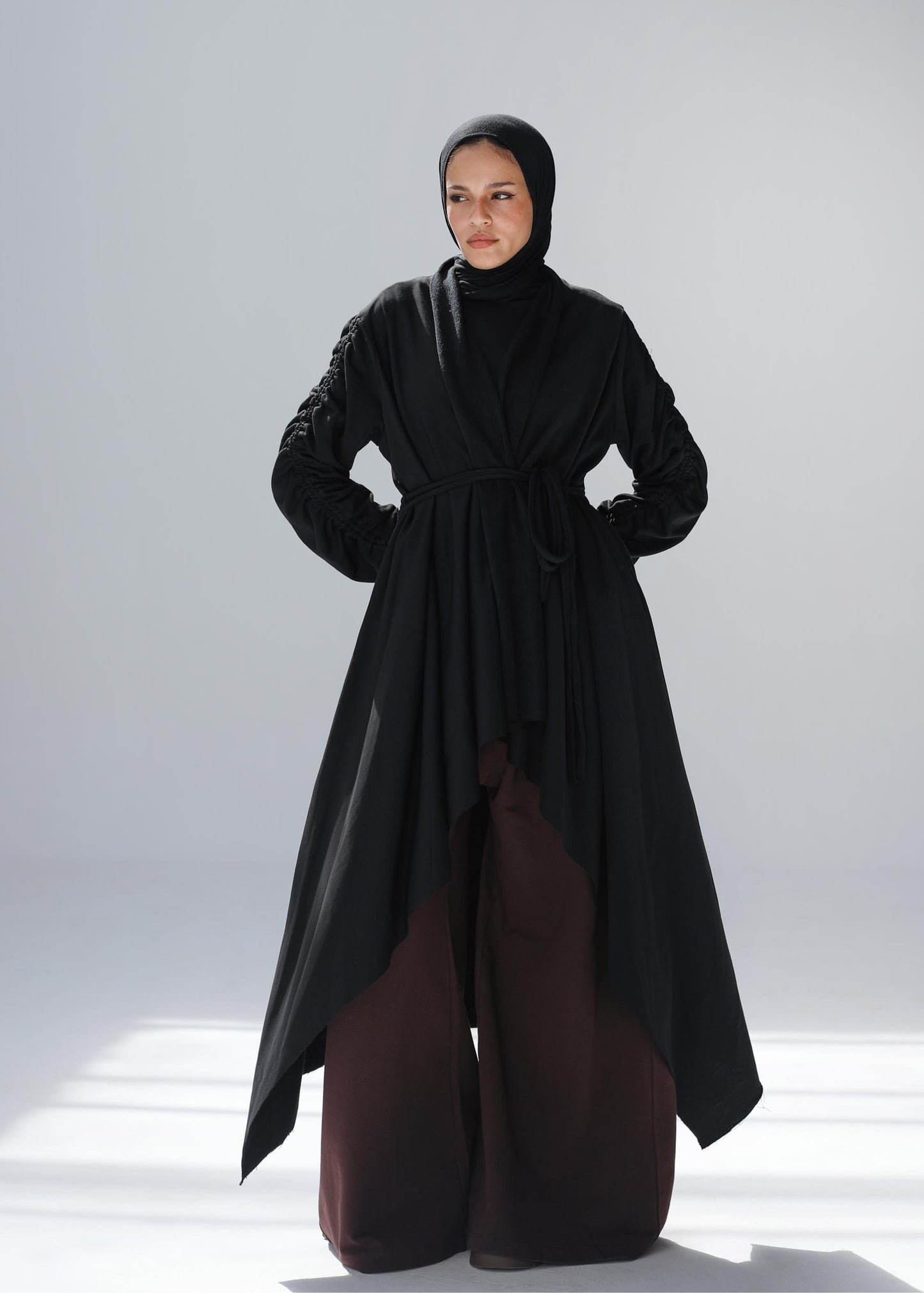 The Cascade Cardigan In Black