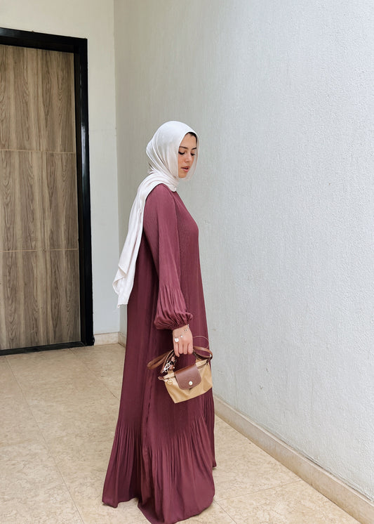 Dreamy Swirl Dress In Cashmere Rose