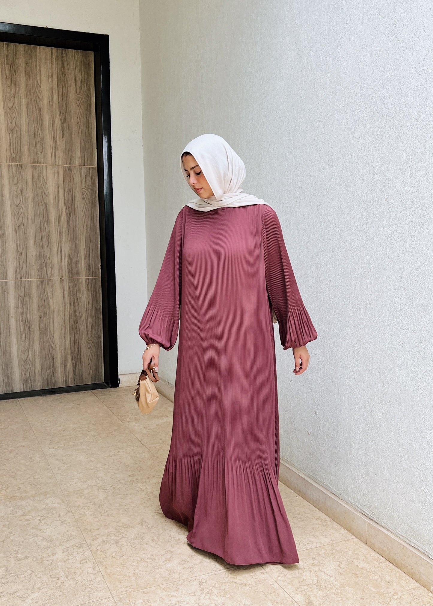 Dreamy Swirl Dress In Cashmere Rose