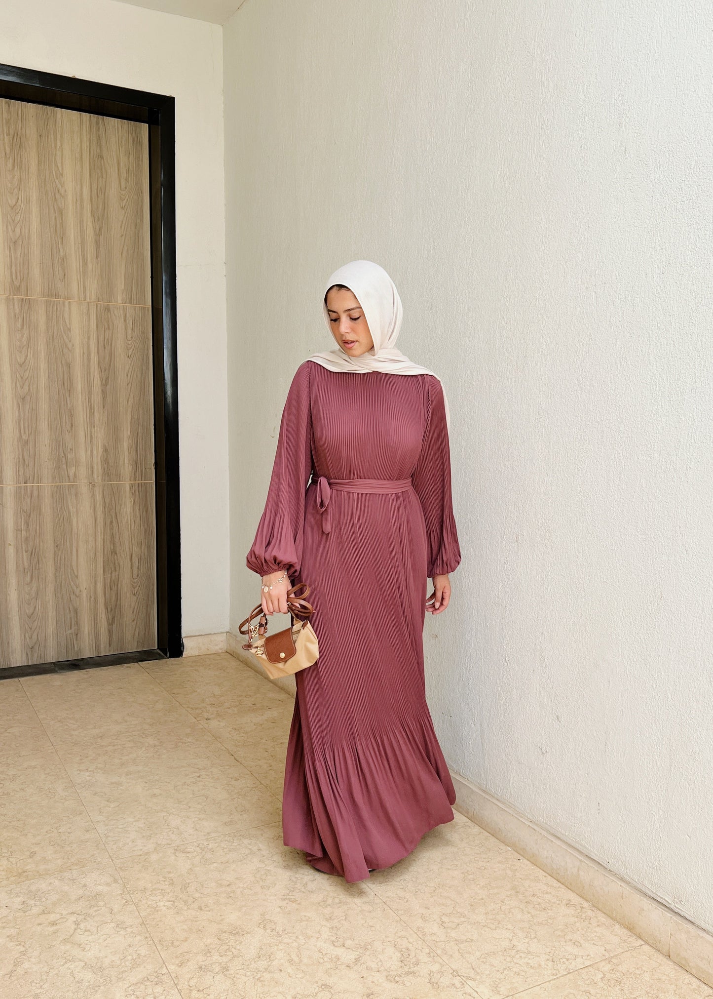 Dreamy Swirl Dress In Cashmere Rose