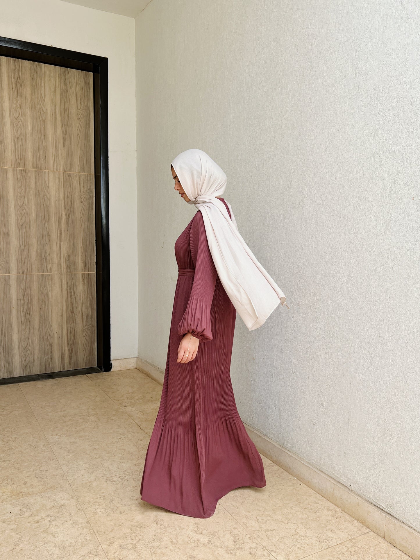 Dreamy Swirl Dress In Cashmere Rose