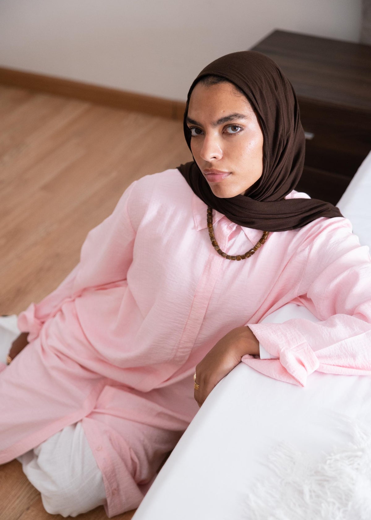 The Marina Shirt In Pink