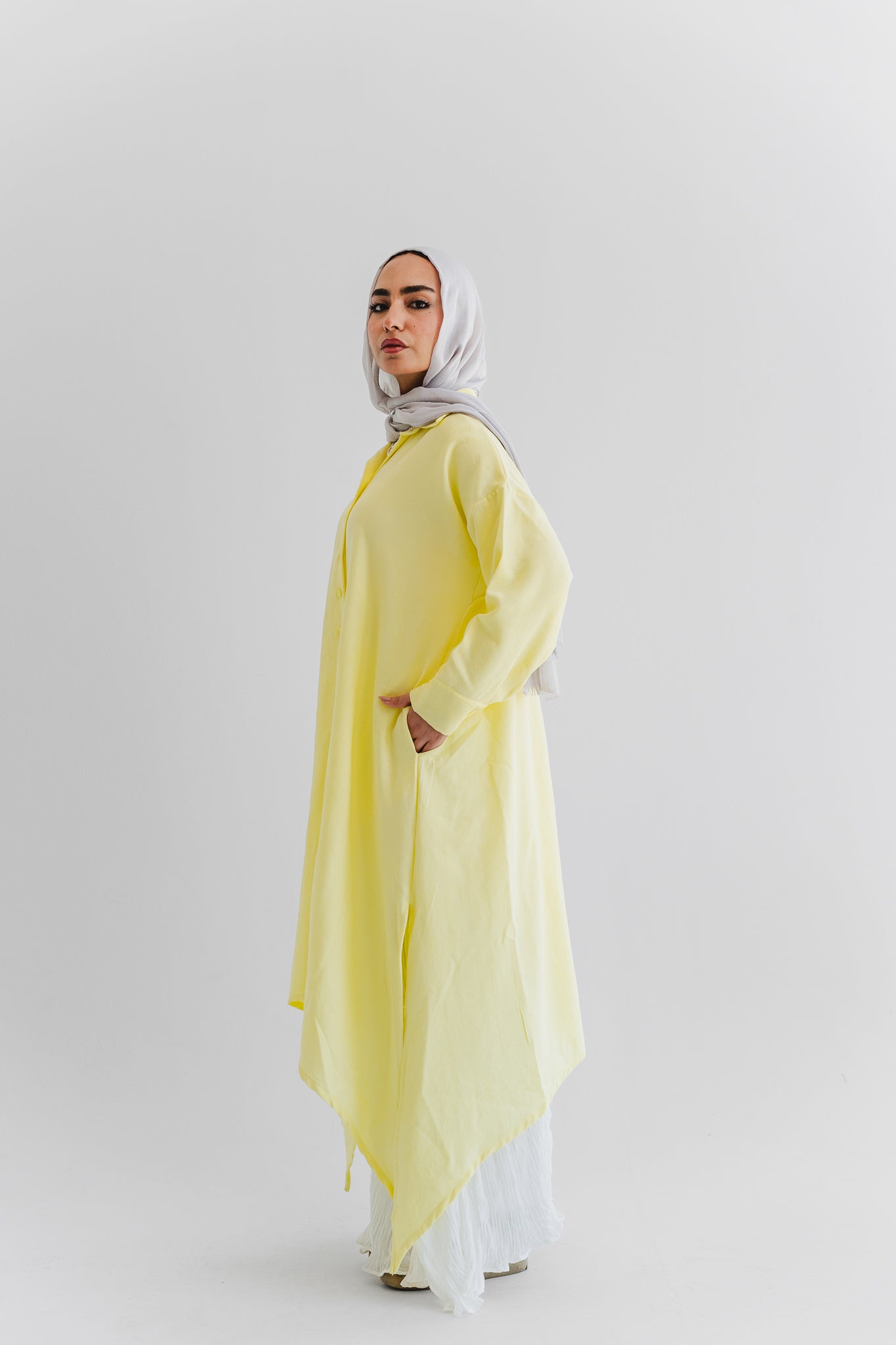 The Ease Top In Butter yellow