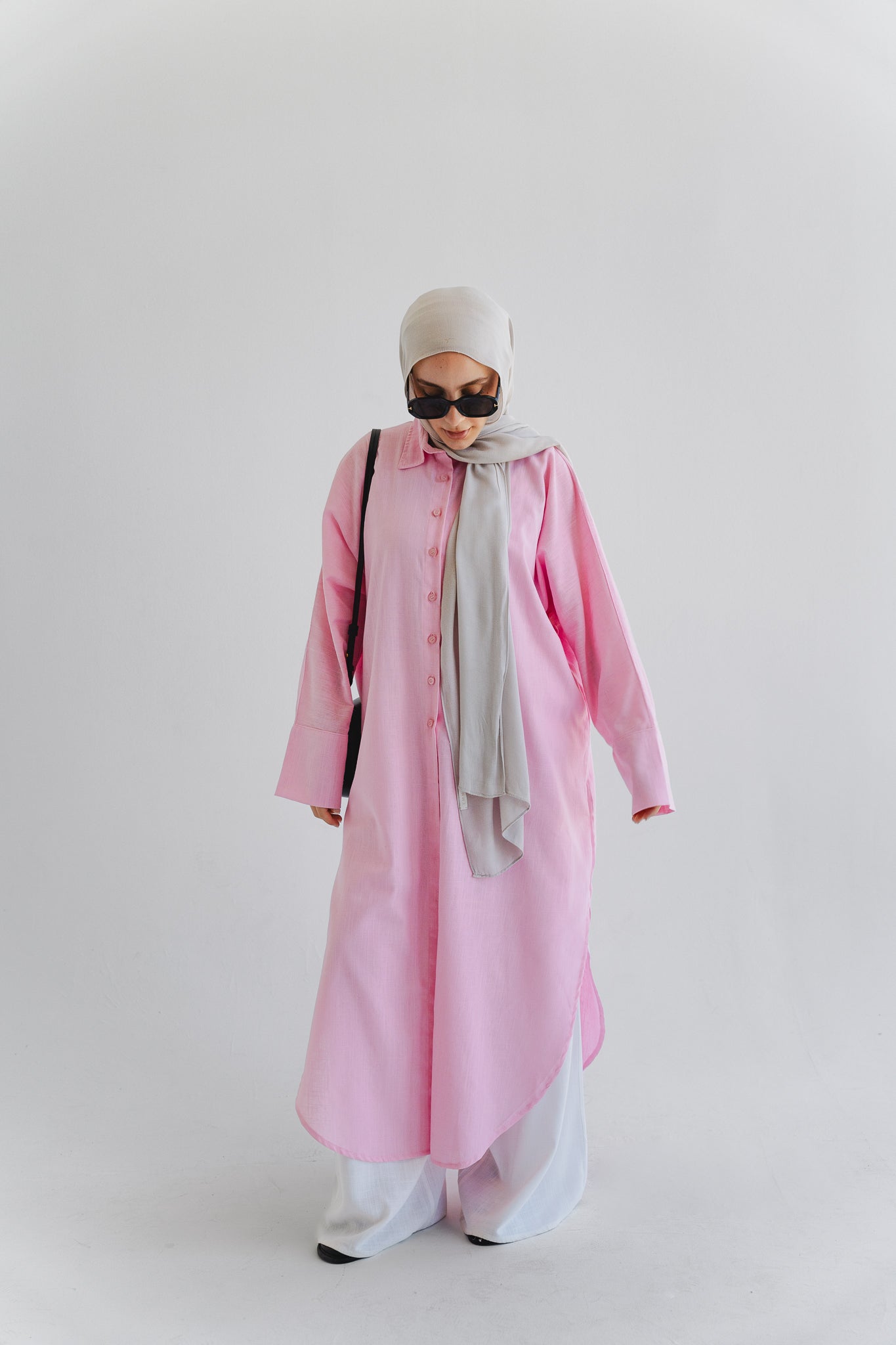The Bayside Shirt In Light Pink