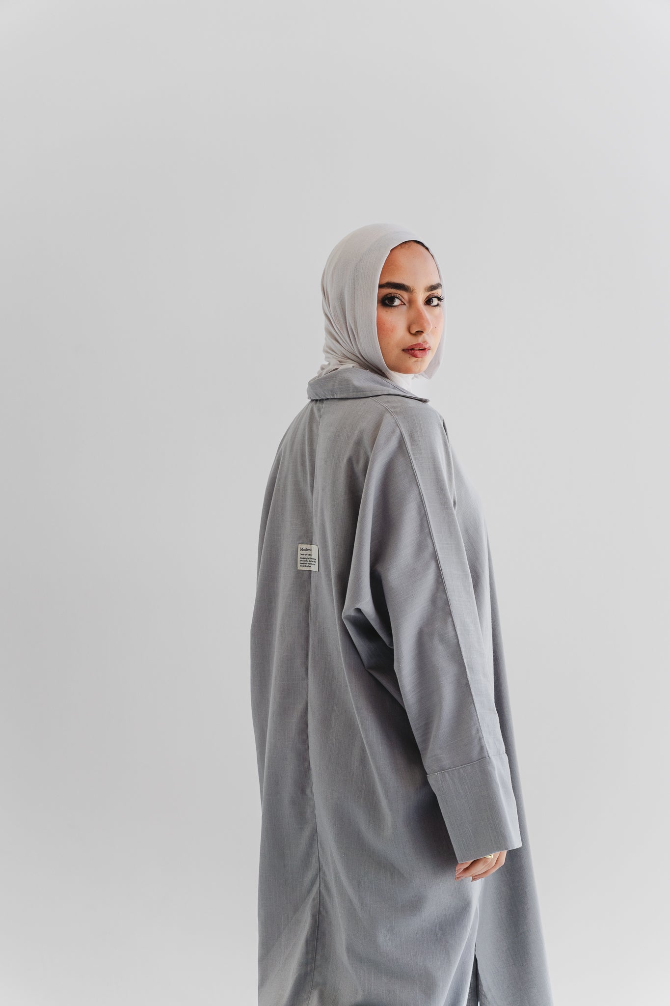 The Bayside Shirt In Cloud Gray