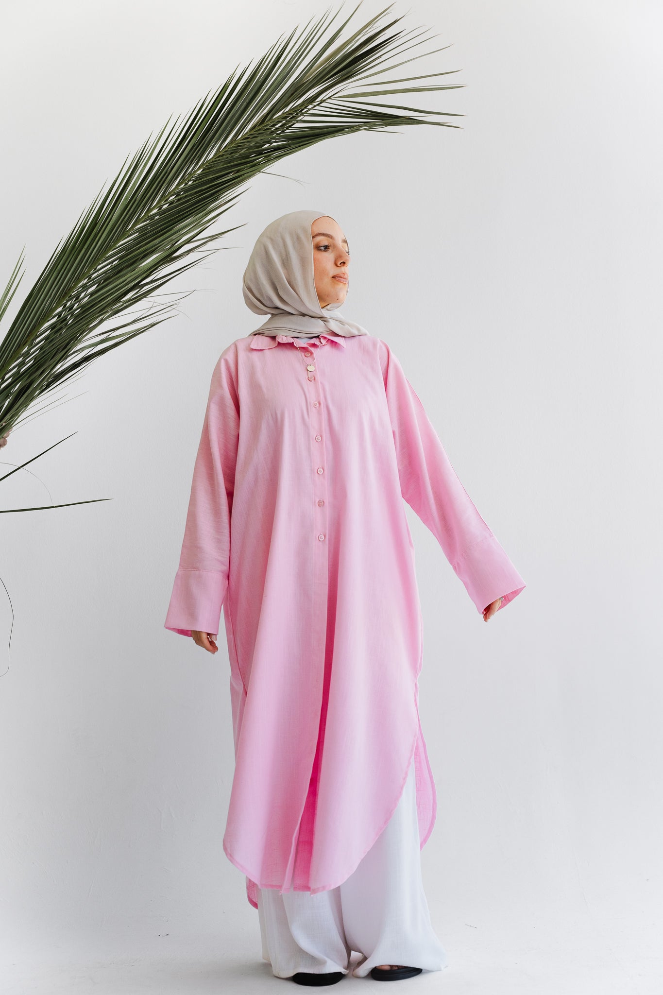 The Bayside Shirt In Light Pink