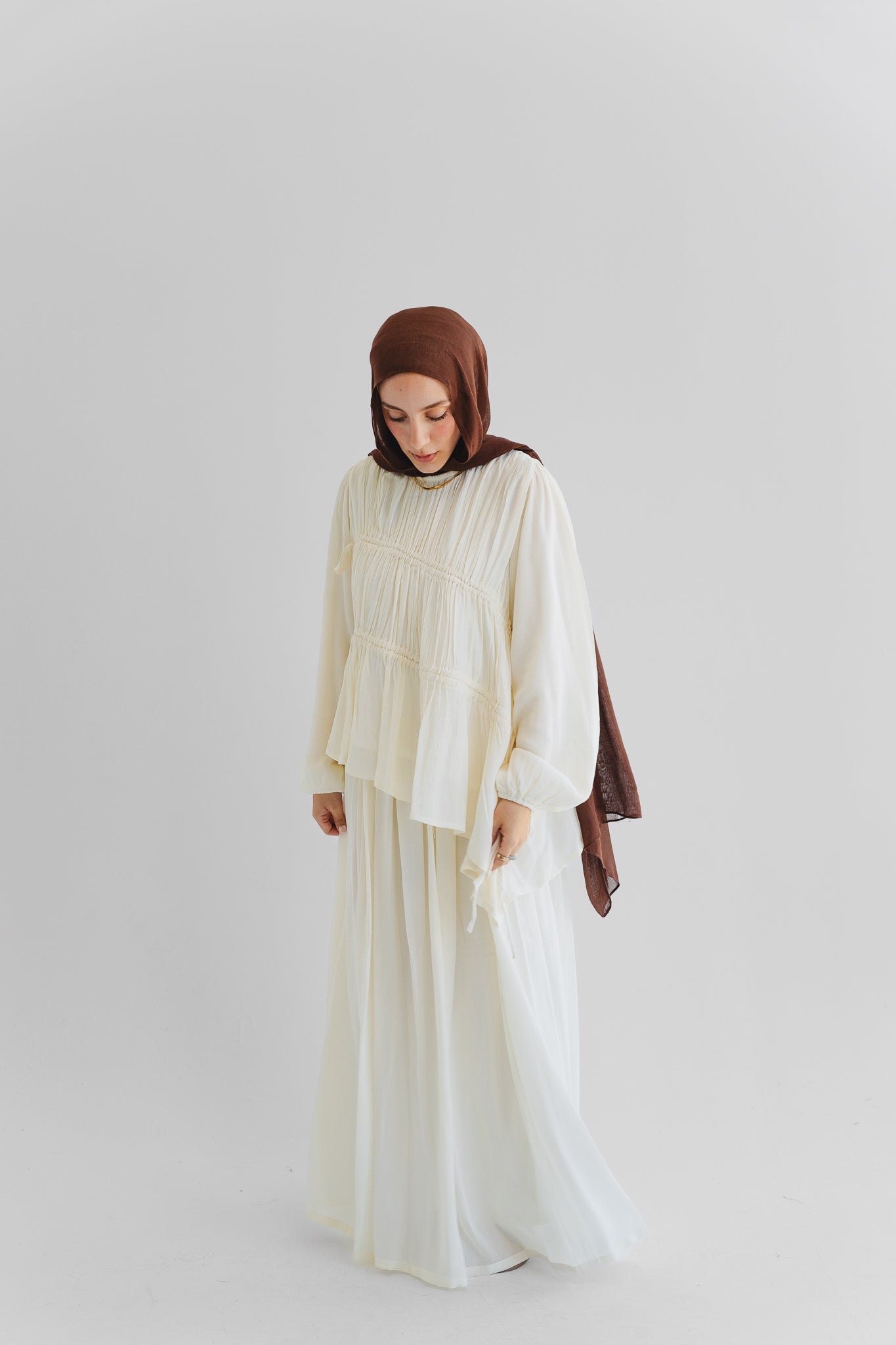 The Drape Flow Set In Off-white