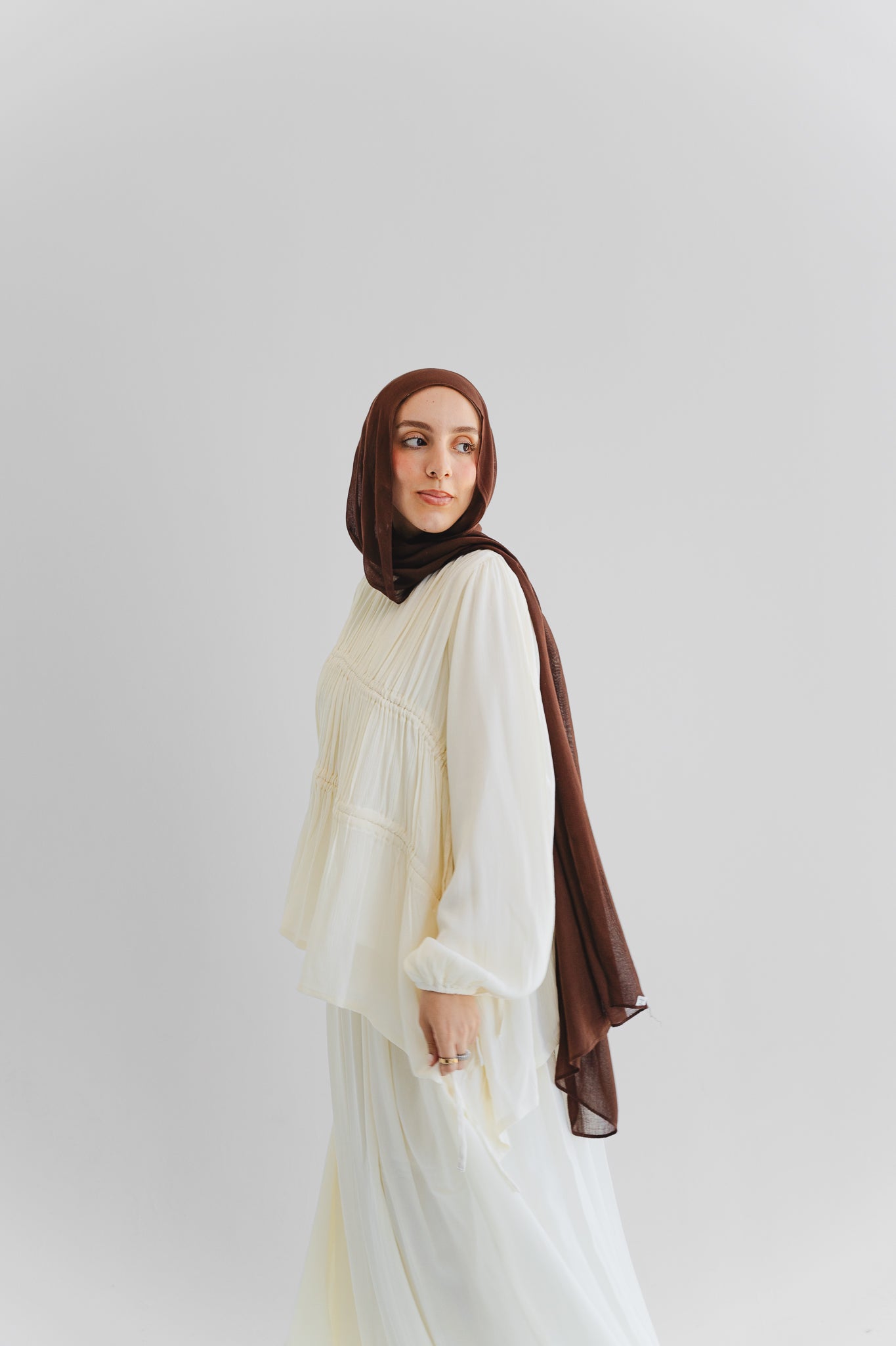 The Drape Flow Set In Off-white