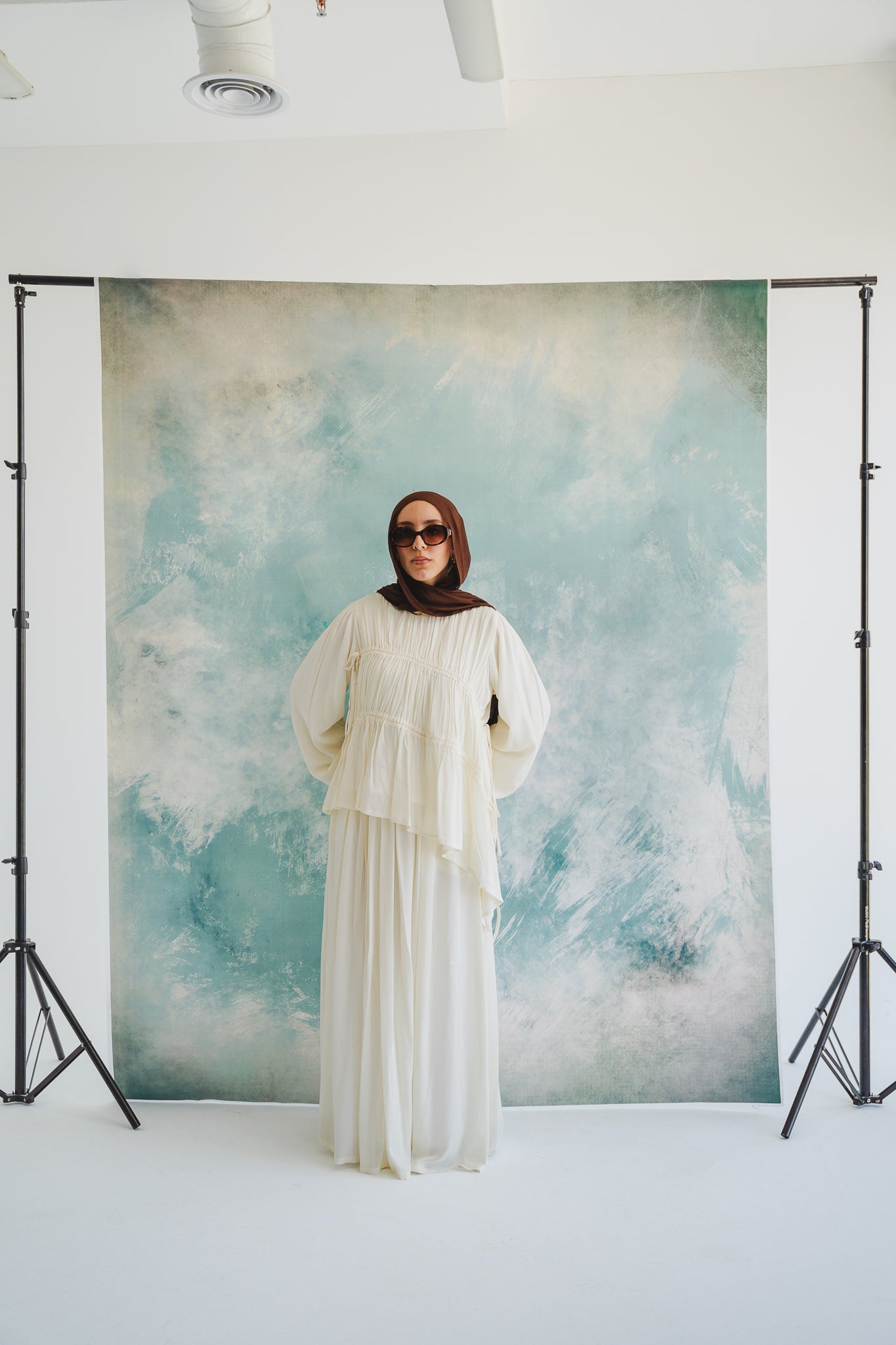The Drape Flow Set In Off-white