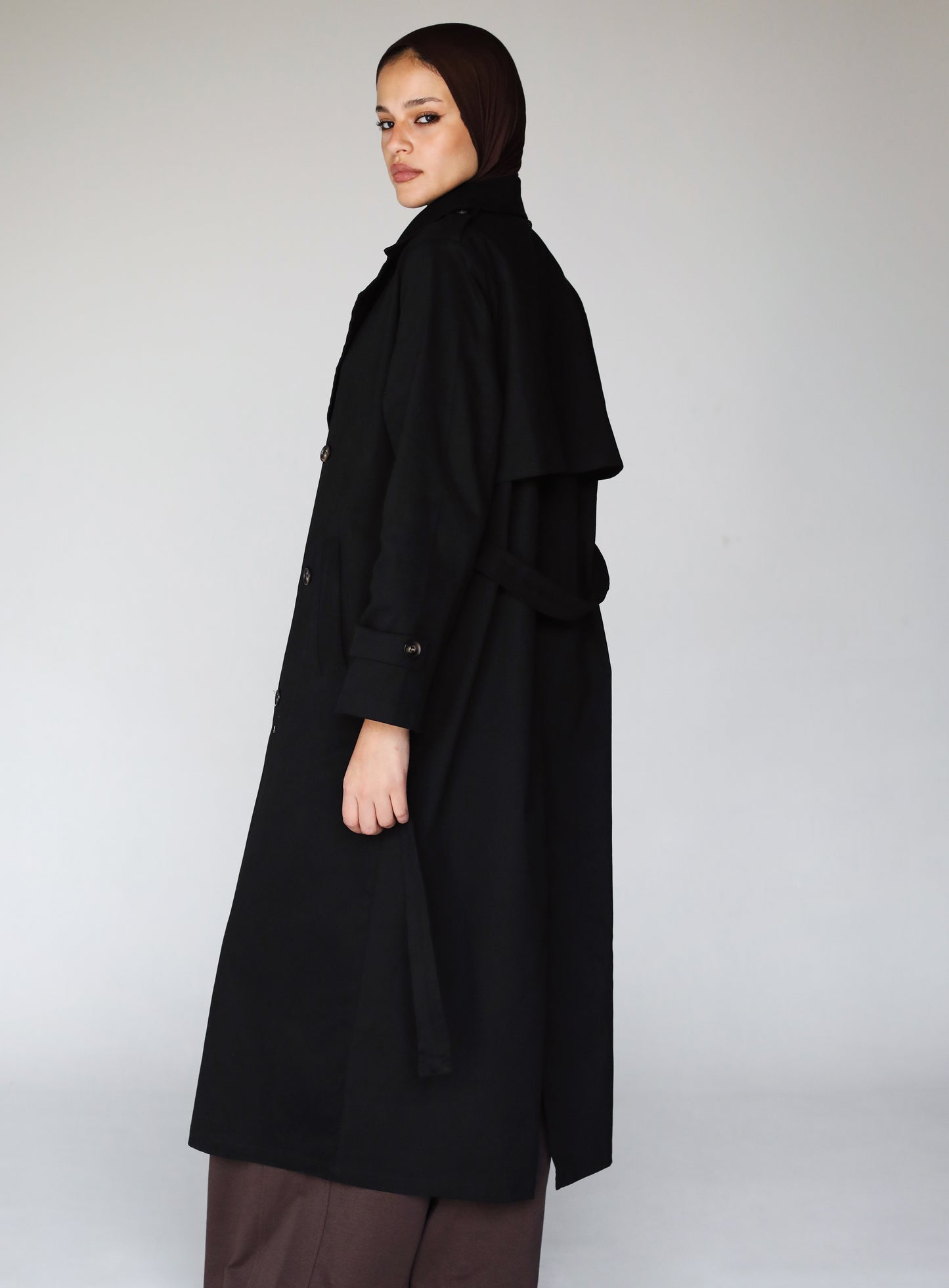 The Everyday Trench In Black