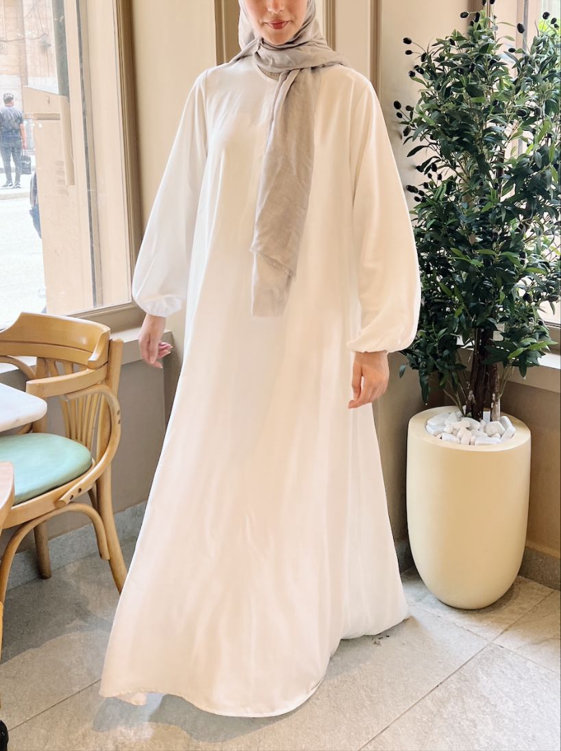 Basic Zipper Abaya
