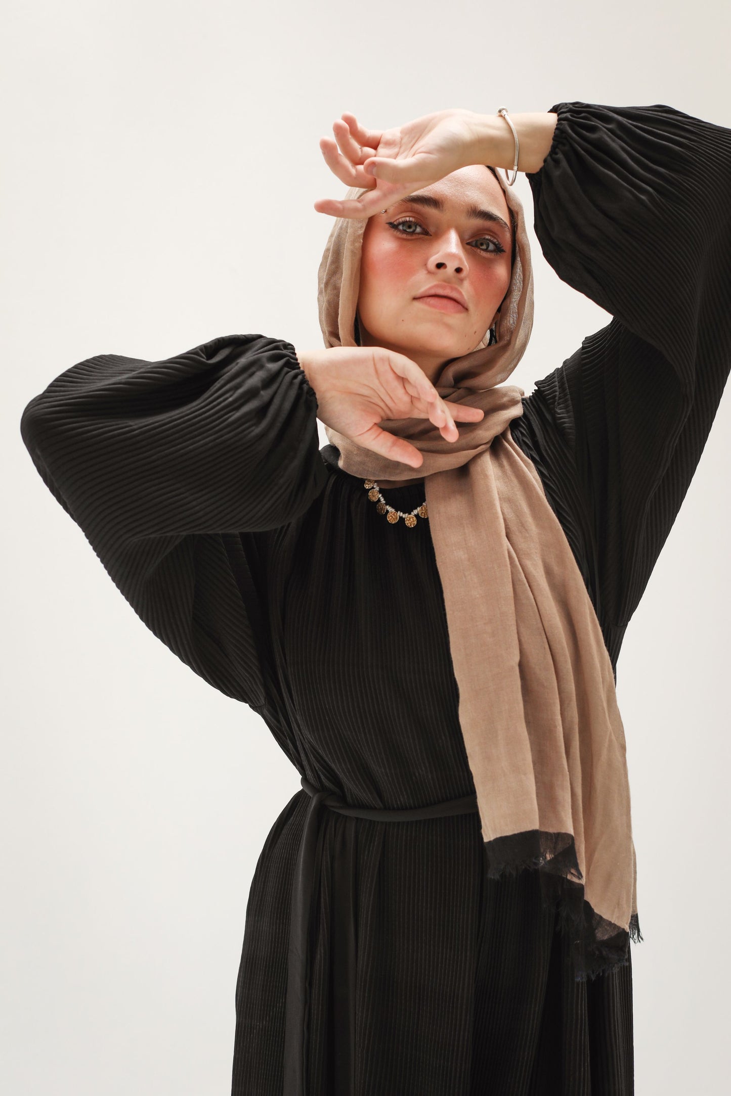 Dreamy Swirl Dress In Black