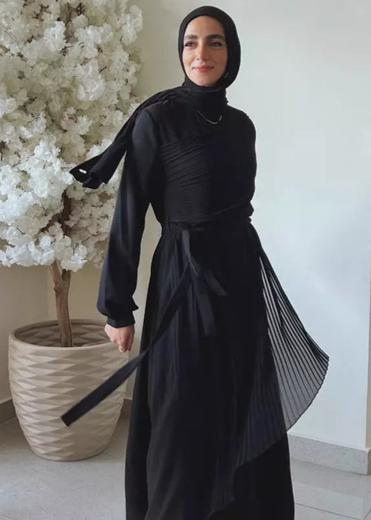 Roman Pleated Abaya