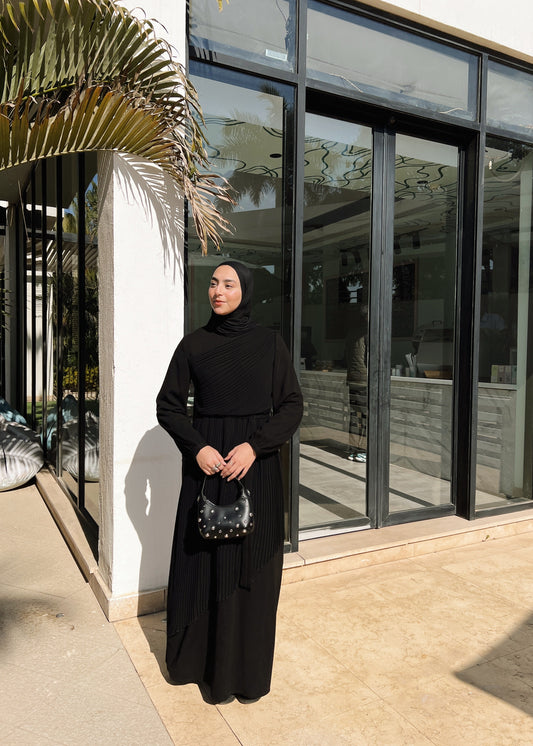 Roman Pleated Abaya