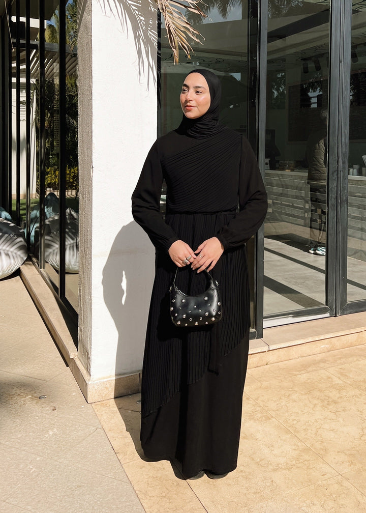 Roman Pleated Abaya