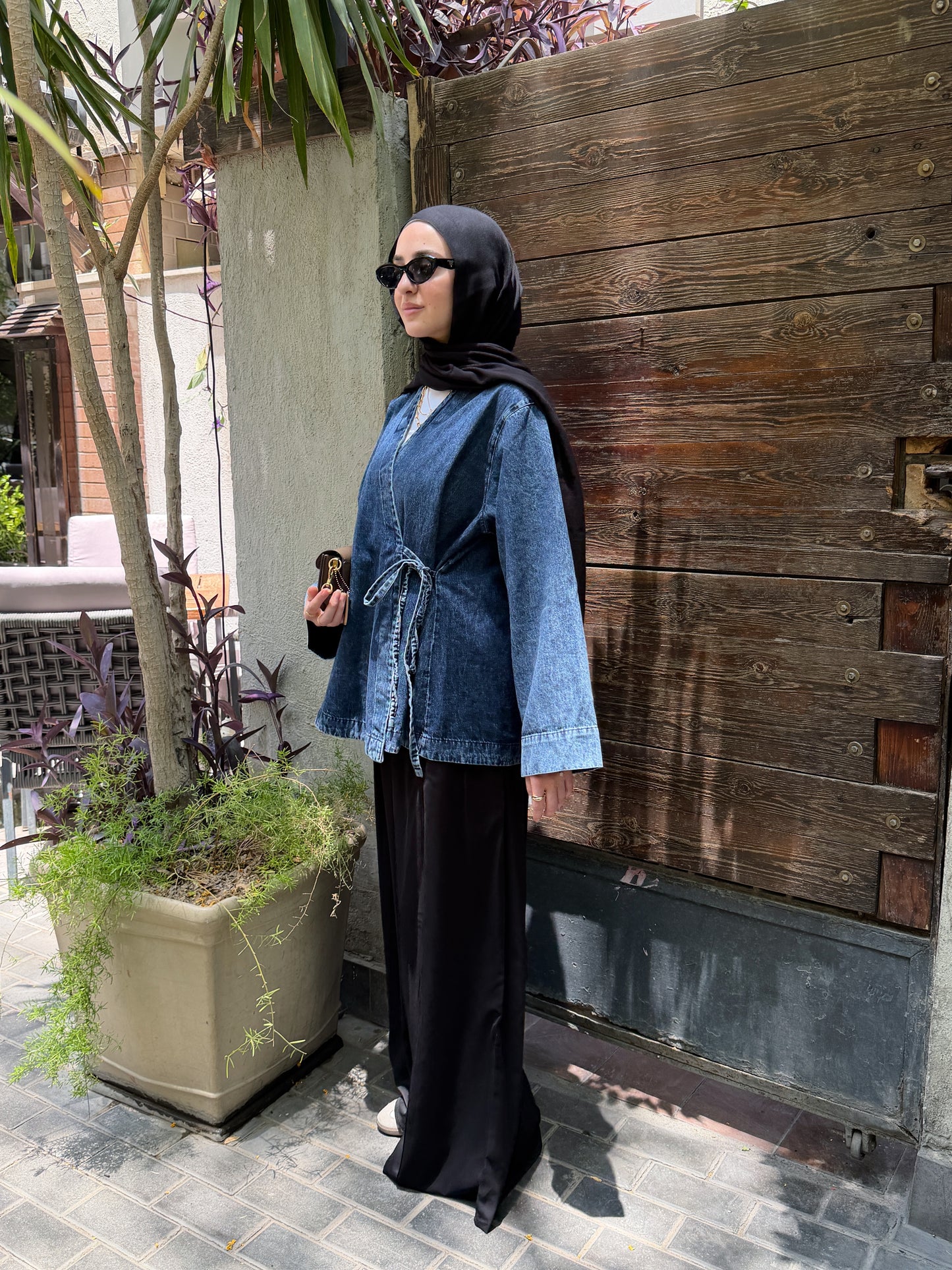 The Every Day Denim Wrap