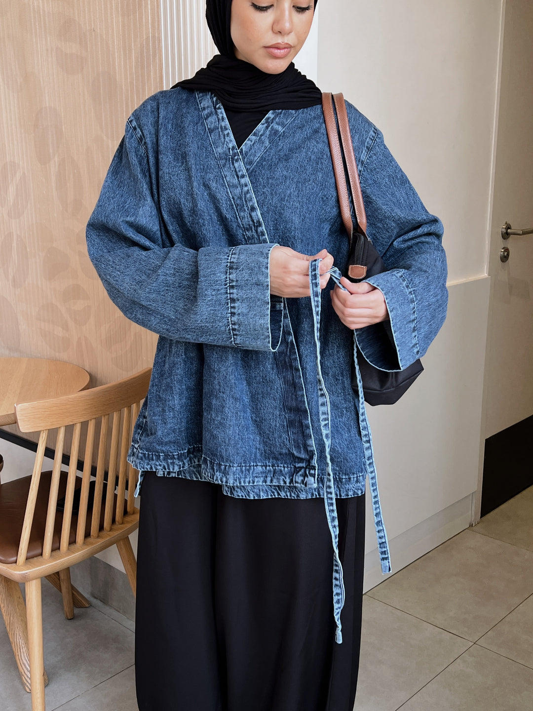 The Everyday Denim Wrap