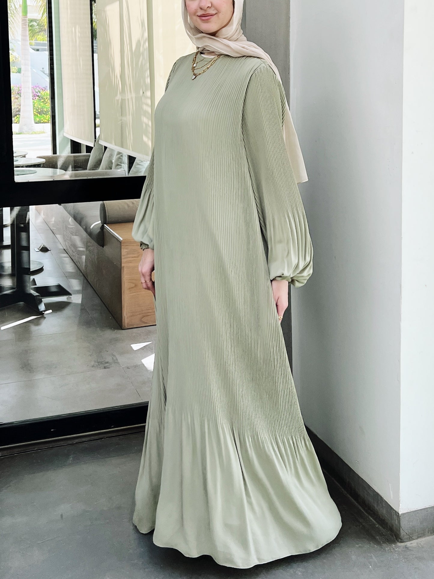 Dreamy Swirl In Sage Green