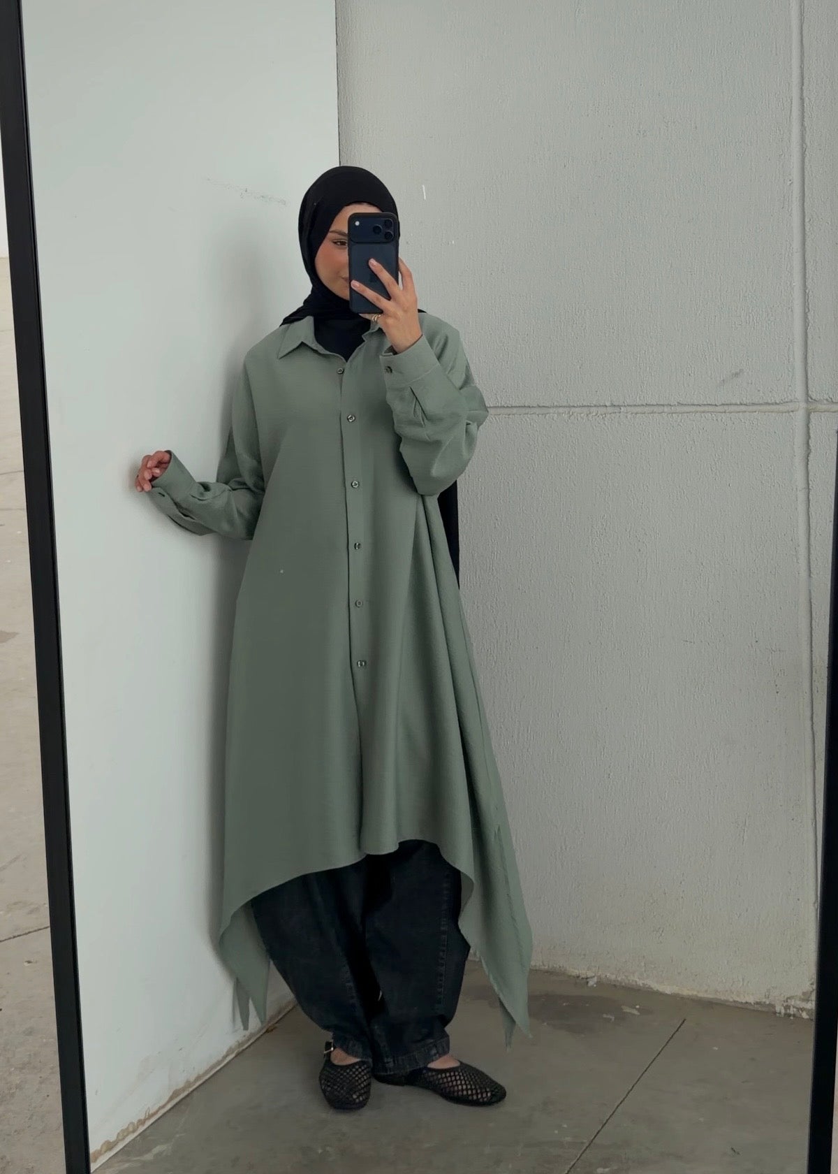 The Ease Top In Light Olive