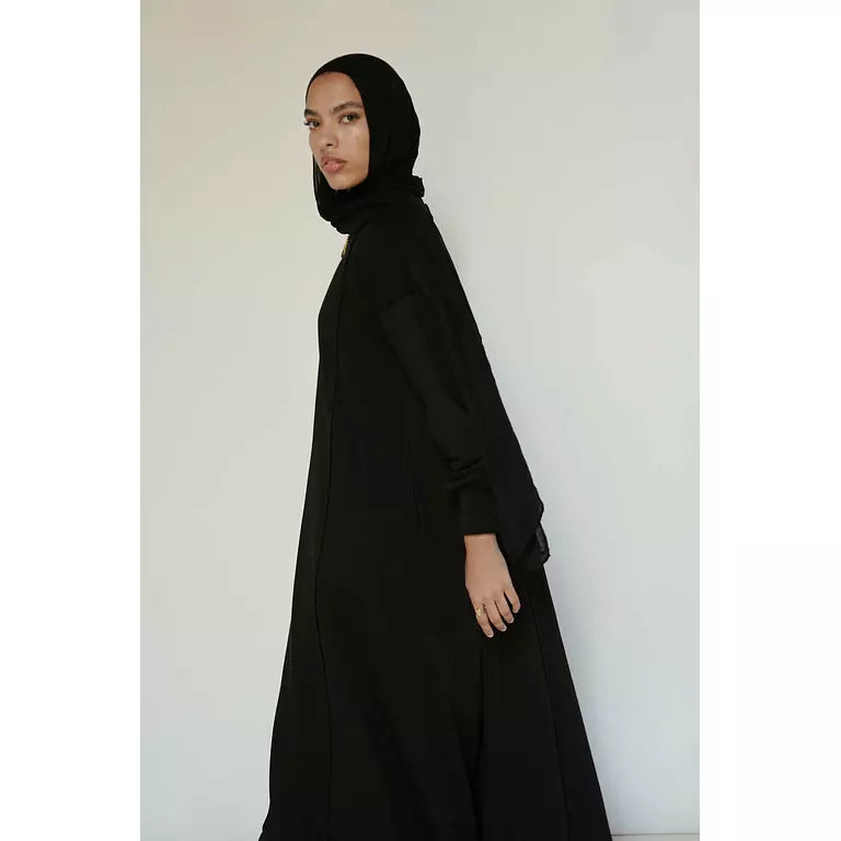 Seamline Dress in Black