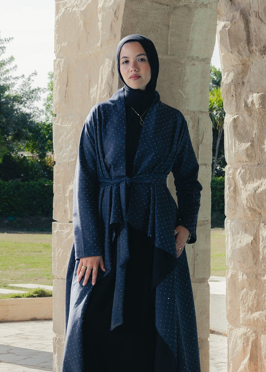 The Starlit Cardigan In Midnight Navy
