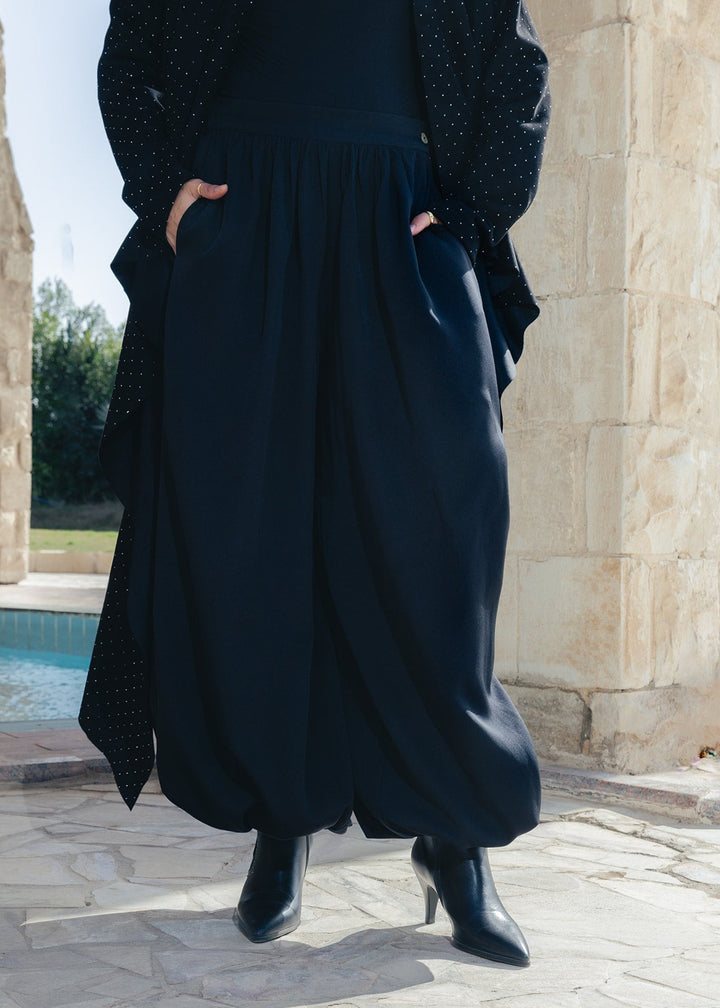 The Aura Balloon Pants In Black