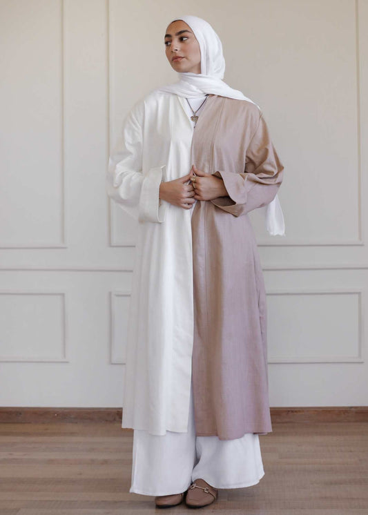 Duo Linen Crossover Kimono