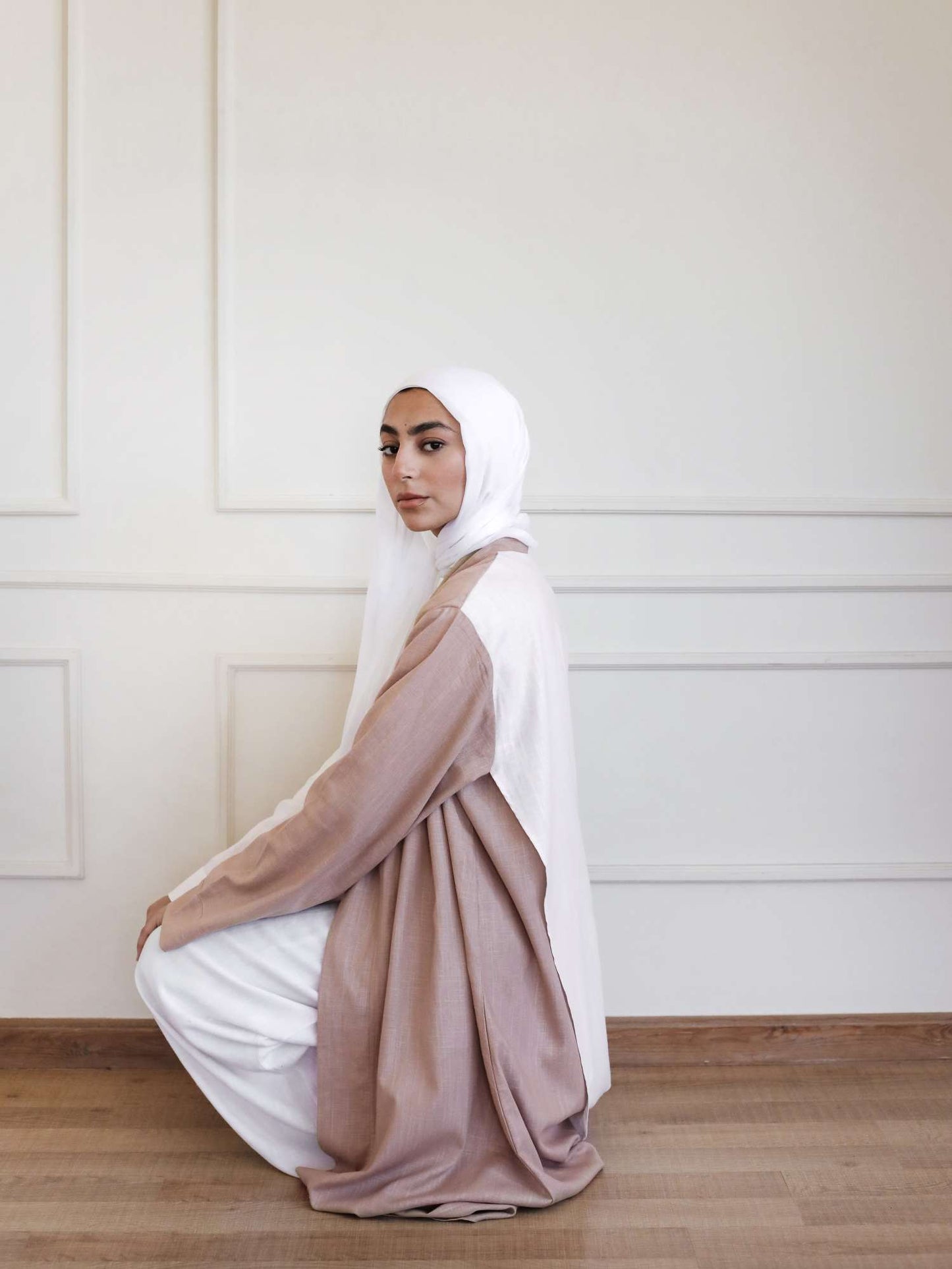 Duo Linen Crossover Kimono