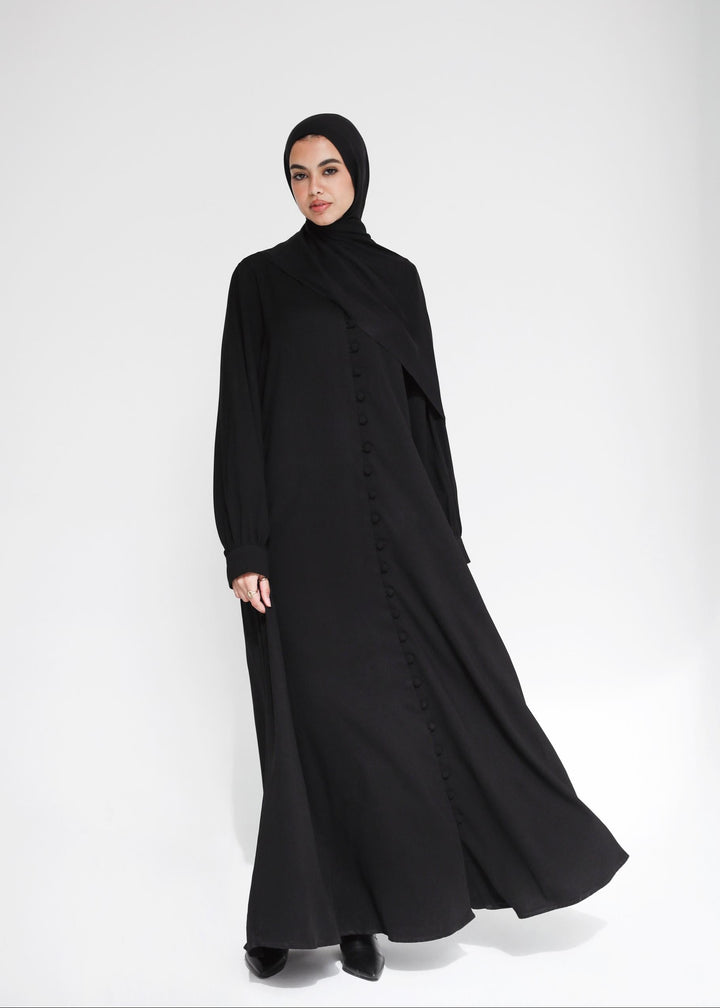 Buttoned Belle Abaya