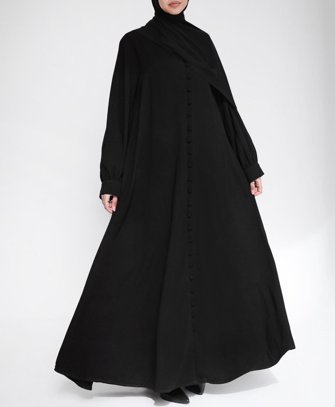 Buttoned Belle Abaya