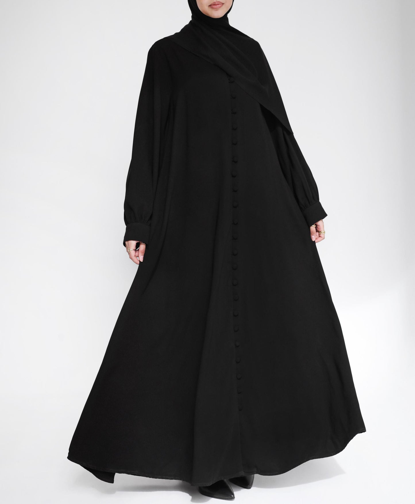 Buttoned Belle Abaya