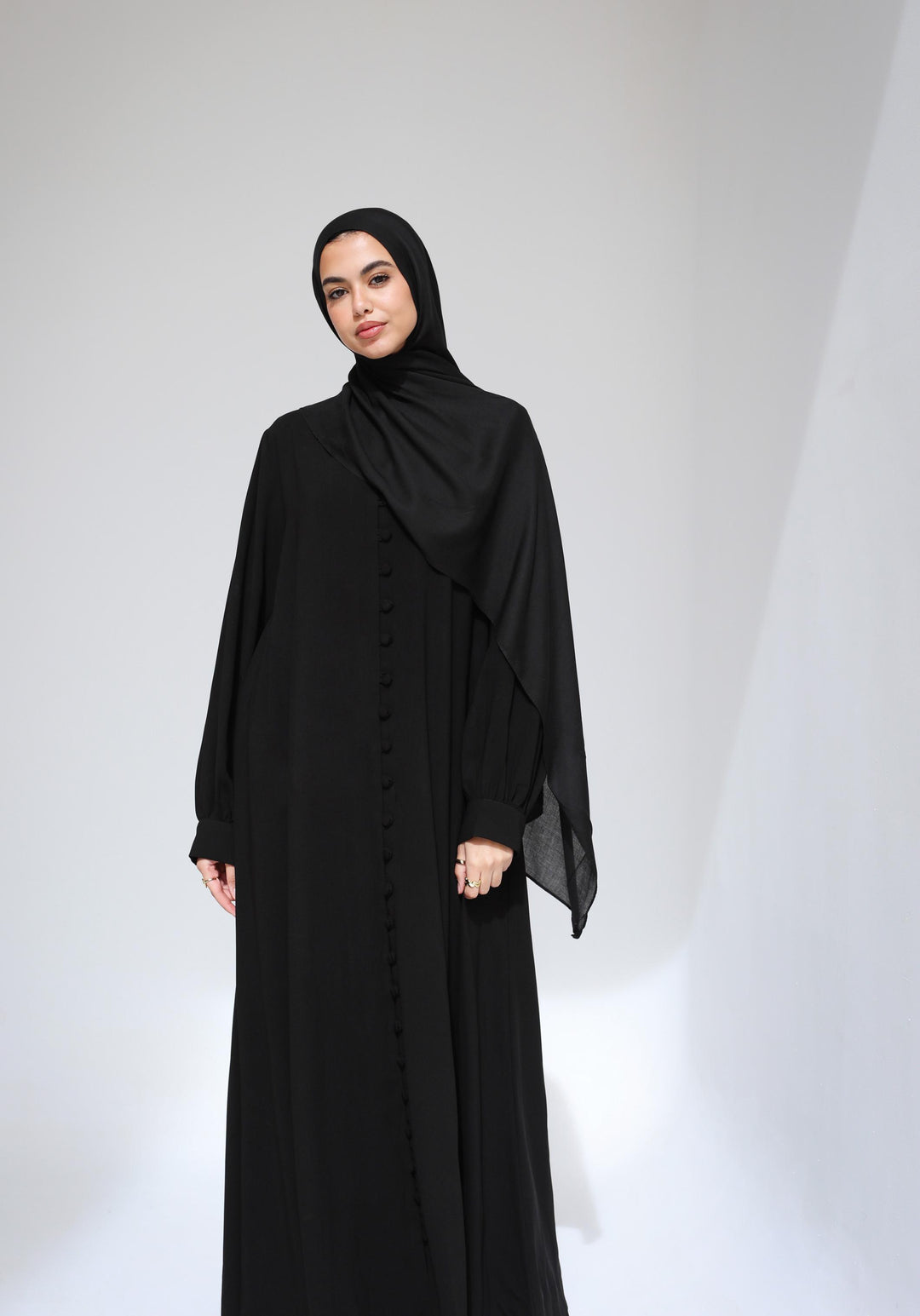 Buttoned Belle Abaya