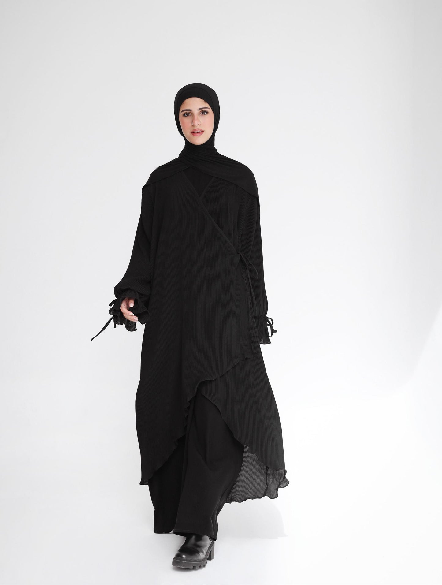The Layered Duo Abaya