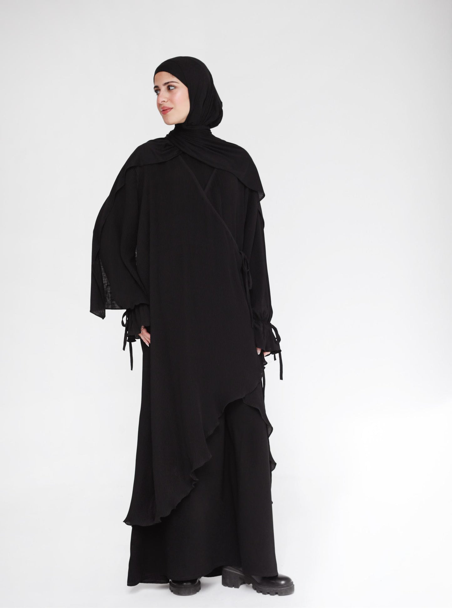The Layered Duo Abaya