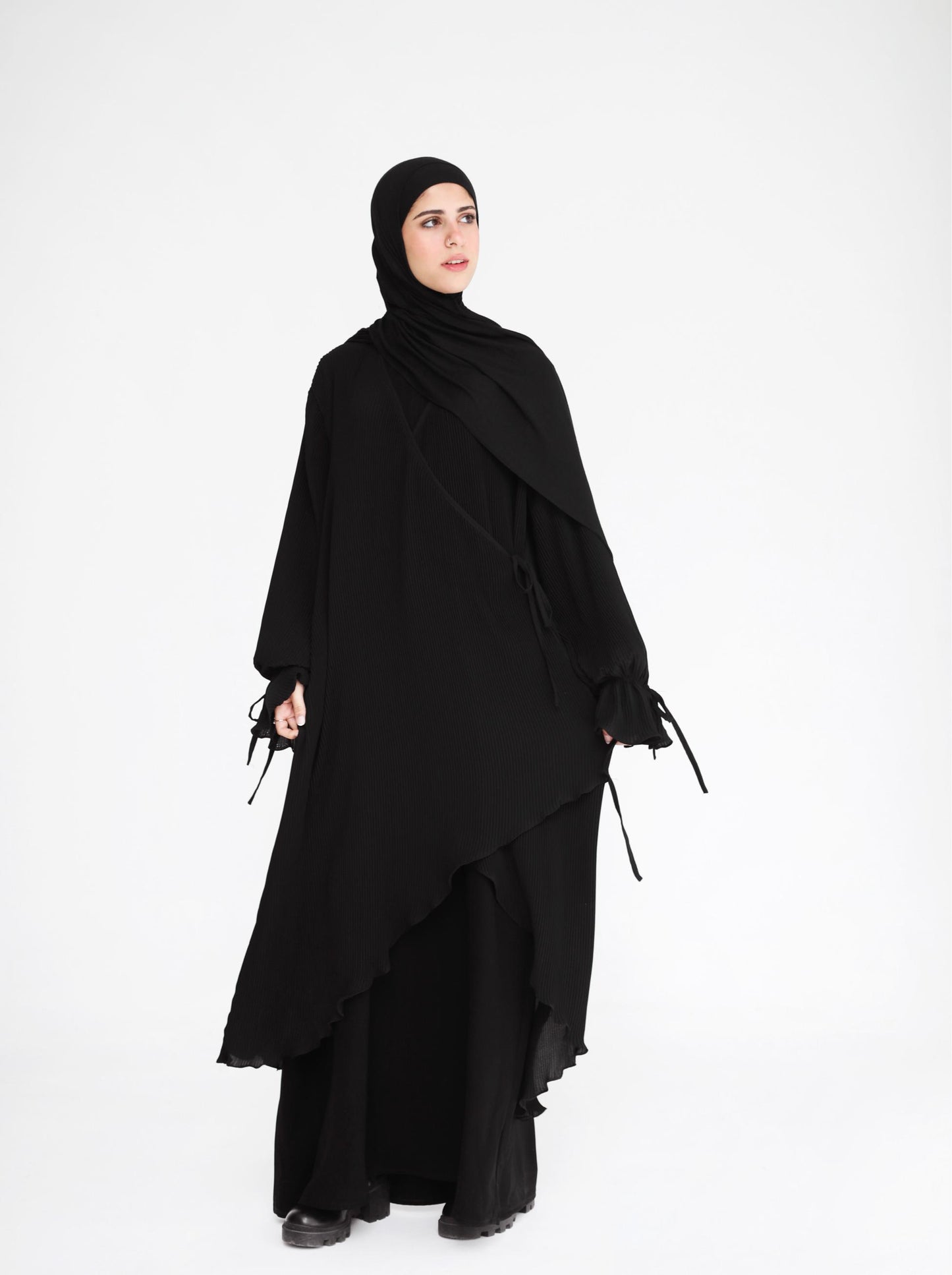 The Layered Duo Abaya