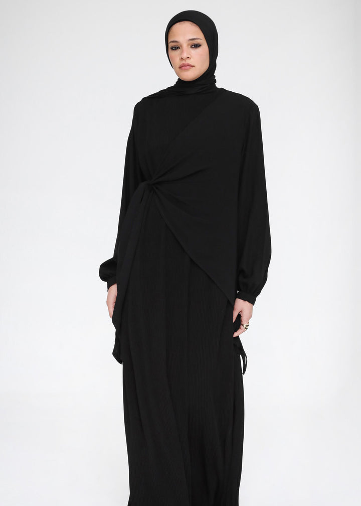 The Knotted Grace Abaya