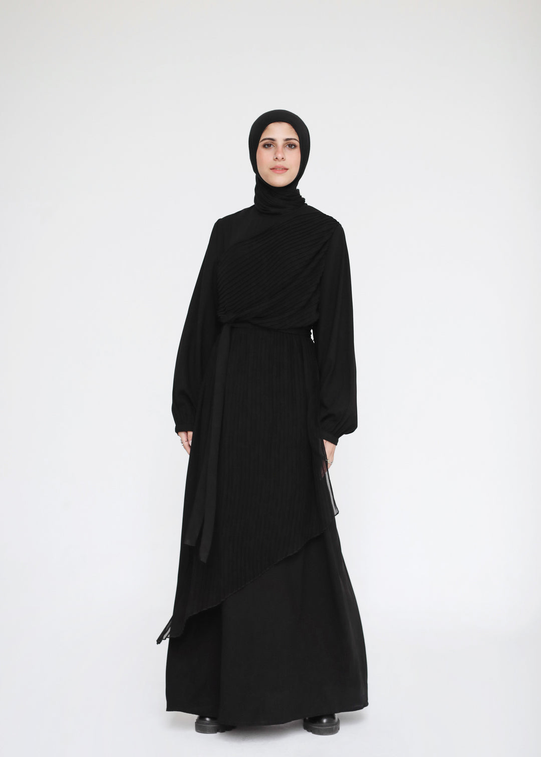 Roman Pleated Abaya
