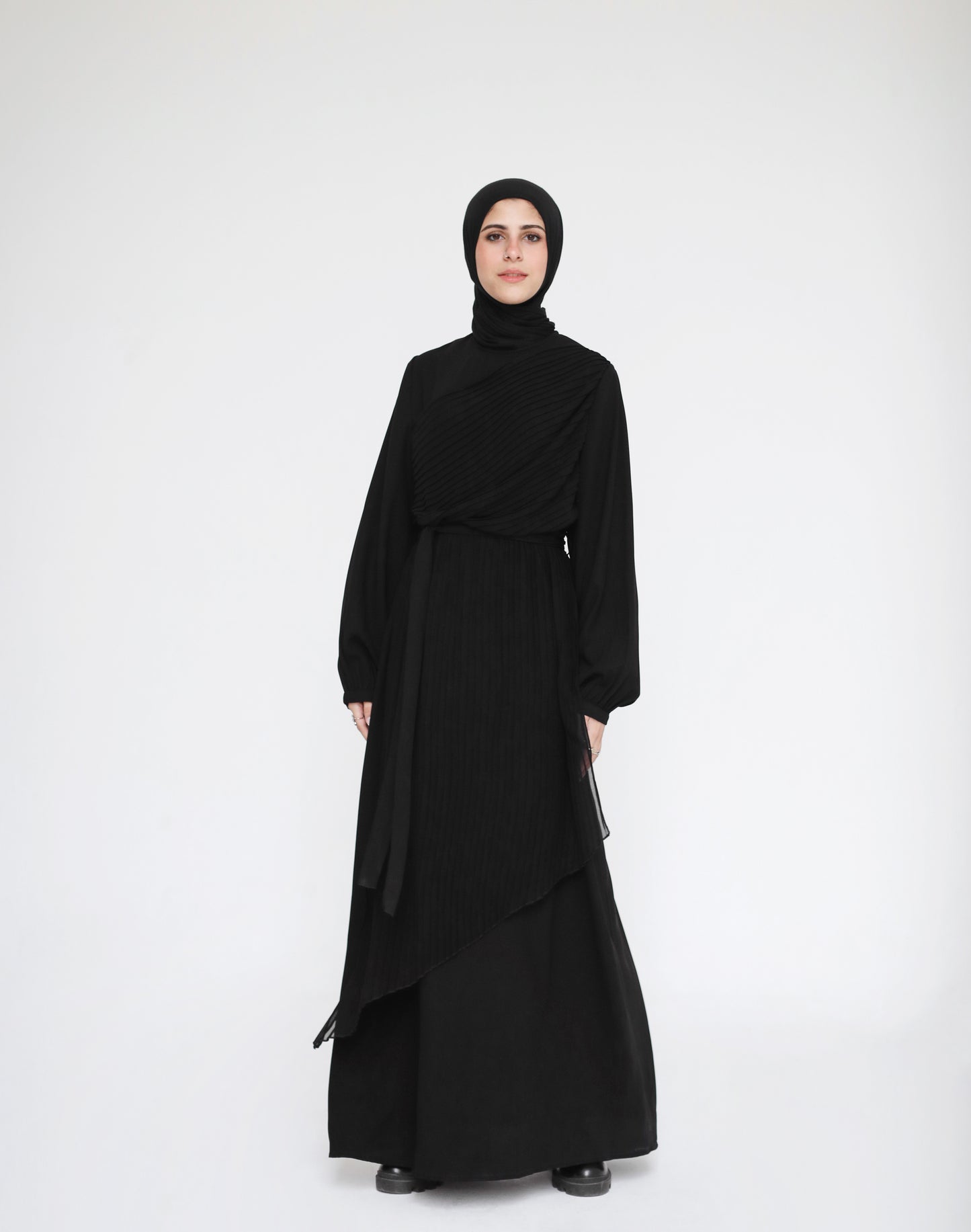 Roman Pleated Abaya