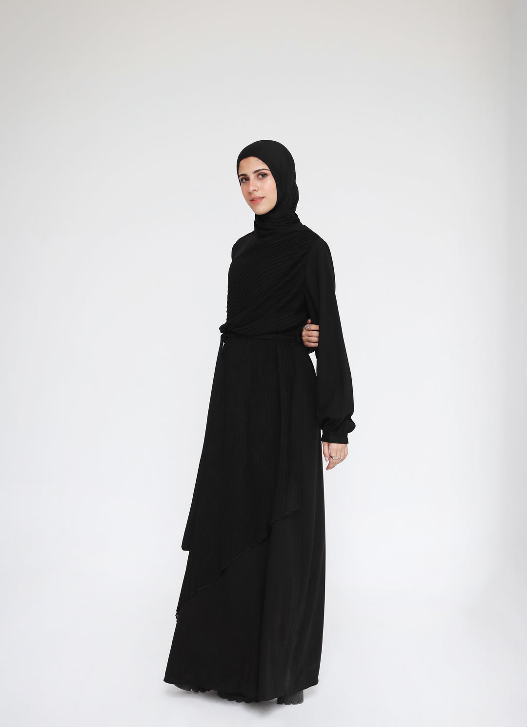 Roman Pleated Abaya