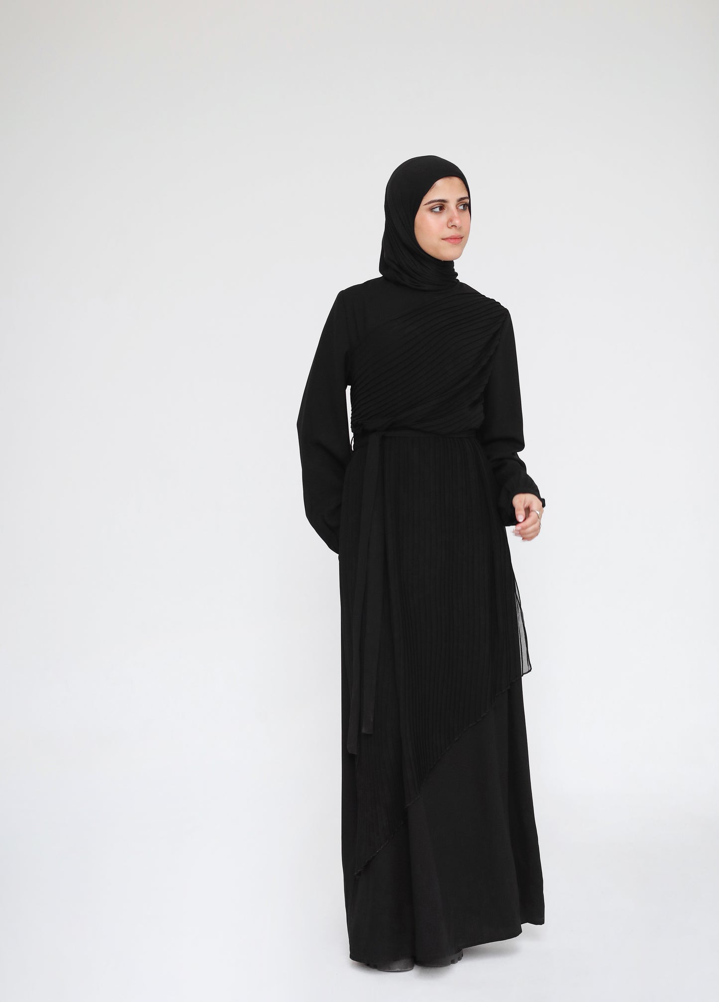Roman Pleated Abaya
