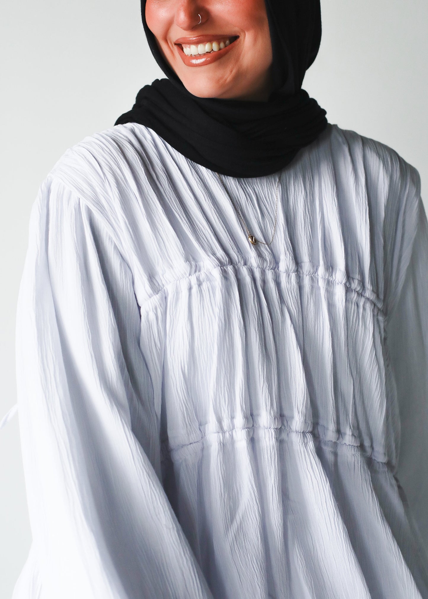 The Drape Flow Set In White
