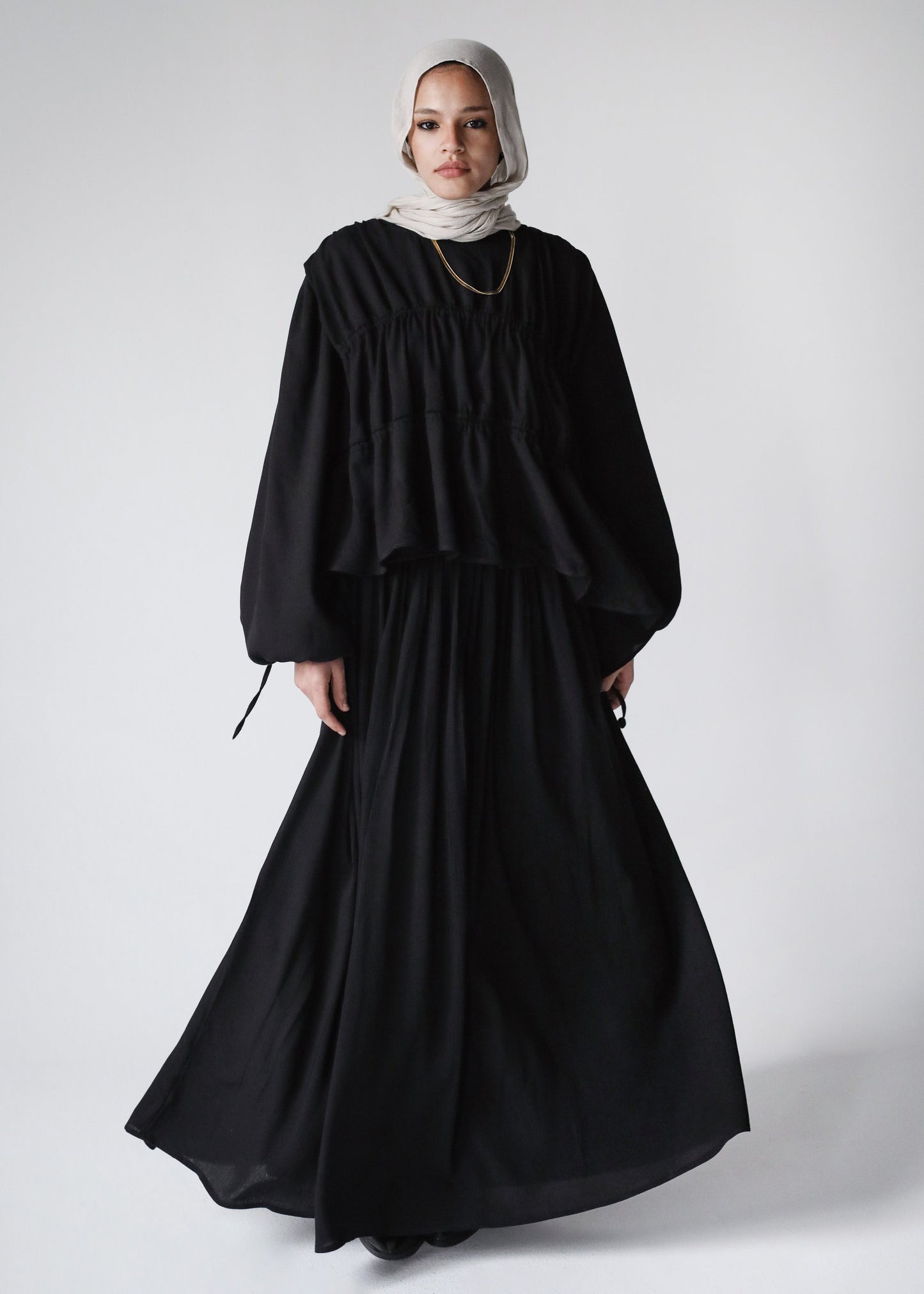 The Drape Flow Set In Black