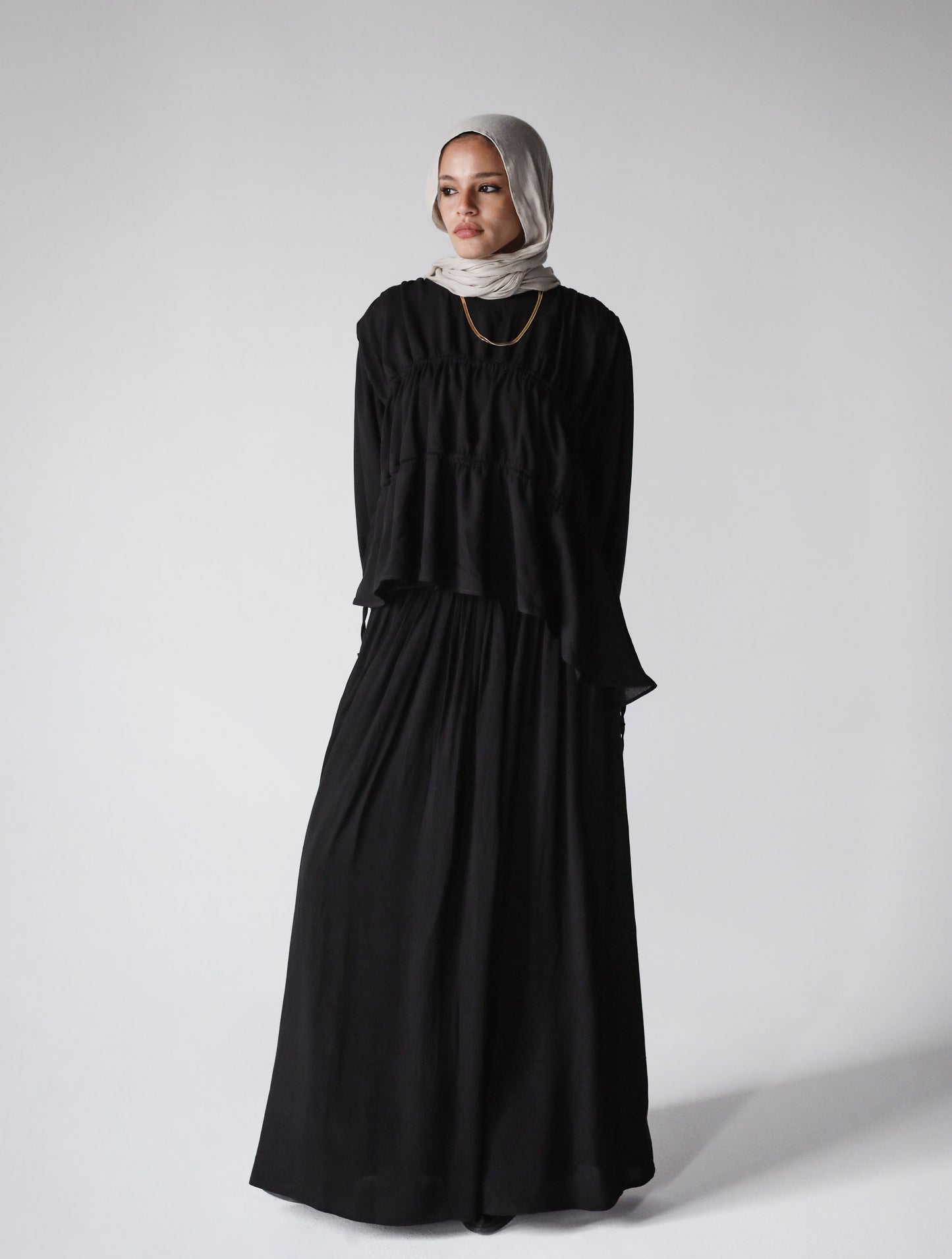The Drape Flow Set In Black