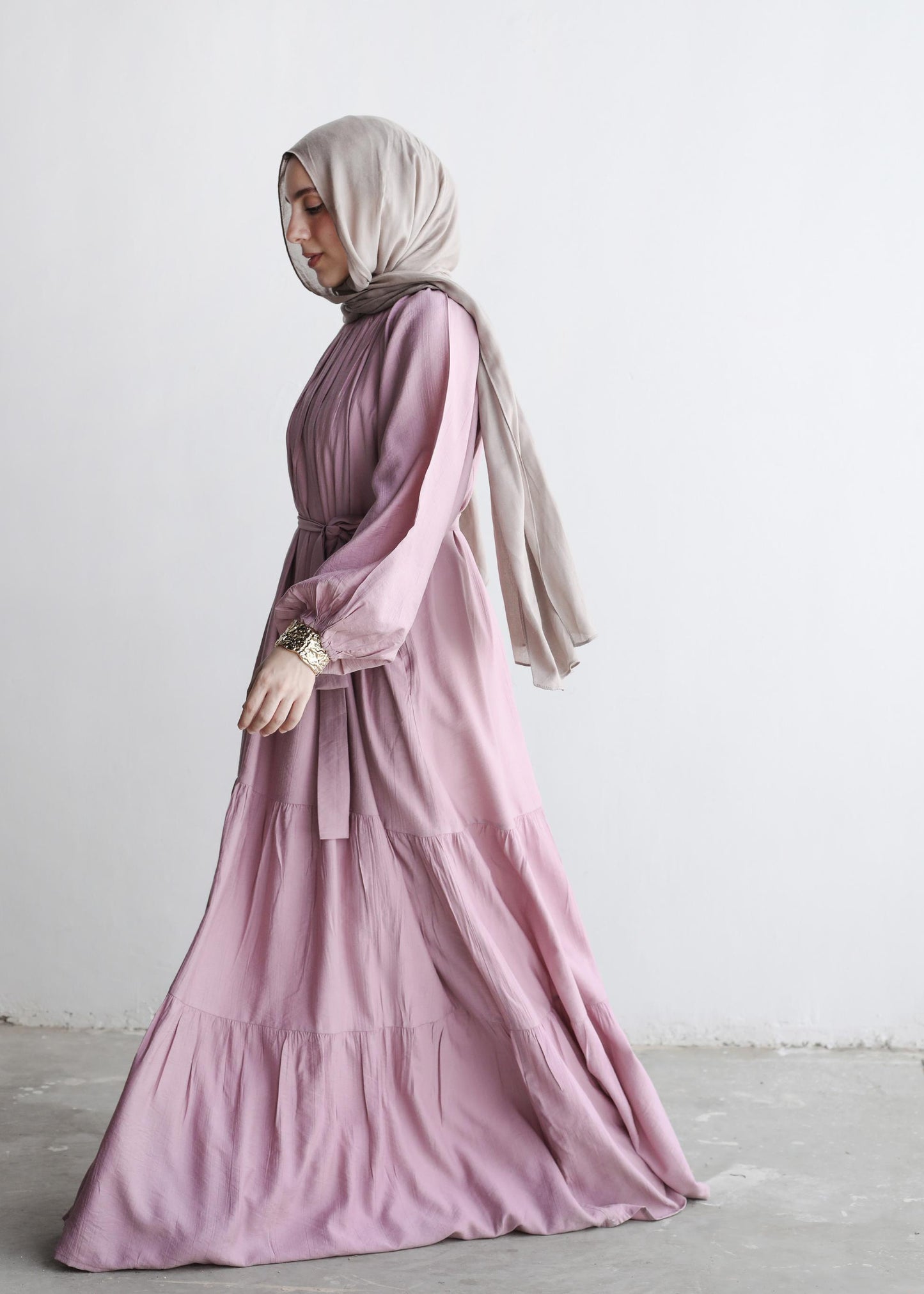 Palma Dress In Blush Mauve